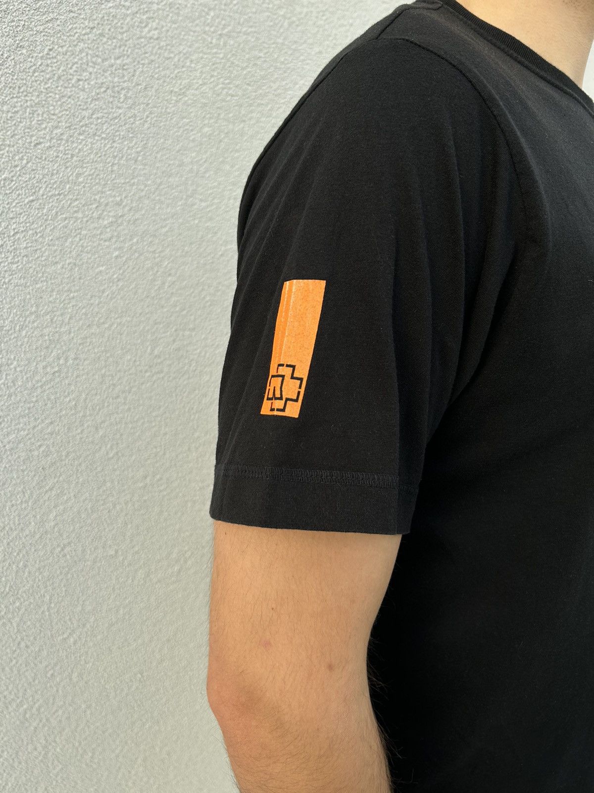 Band Tees × Vintage Vintage Rammstein T-Shirt In Black Size US XXL / EU 58 / 5 - 4 Thumbnail