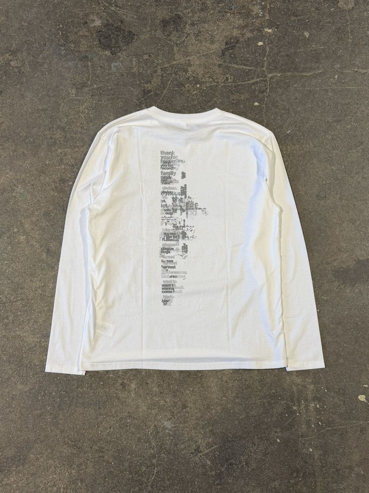 Drain Gang Oklou “choke enough” album l/s tee Size US L / EU 52-54 / 3 - 2 Thumbnail