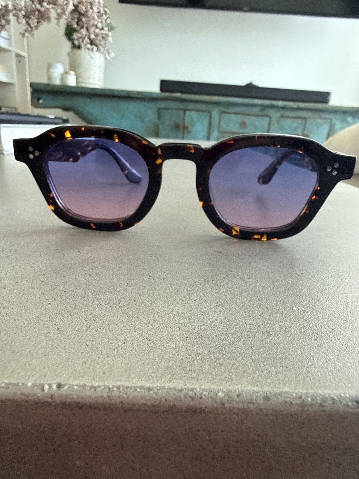 Akila Eyewear - Purple Gradient Sunglasses in Brown, Men's — image 3 of 3