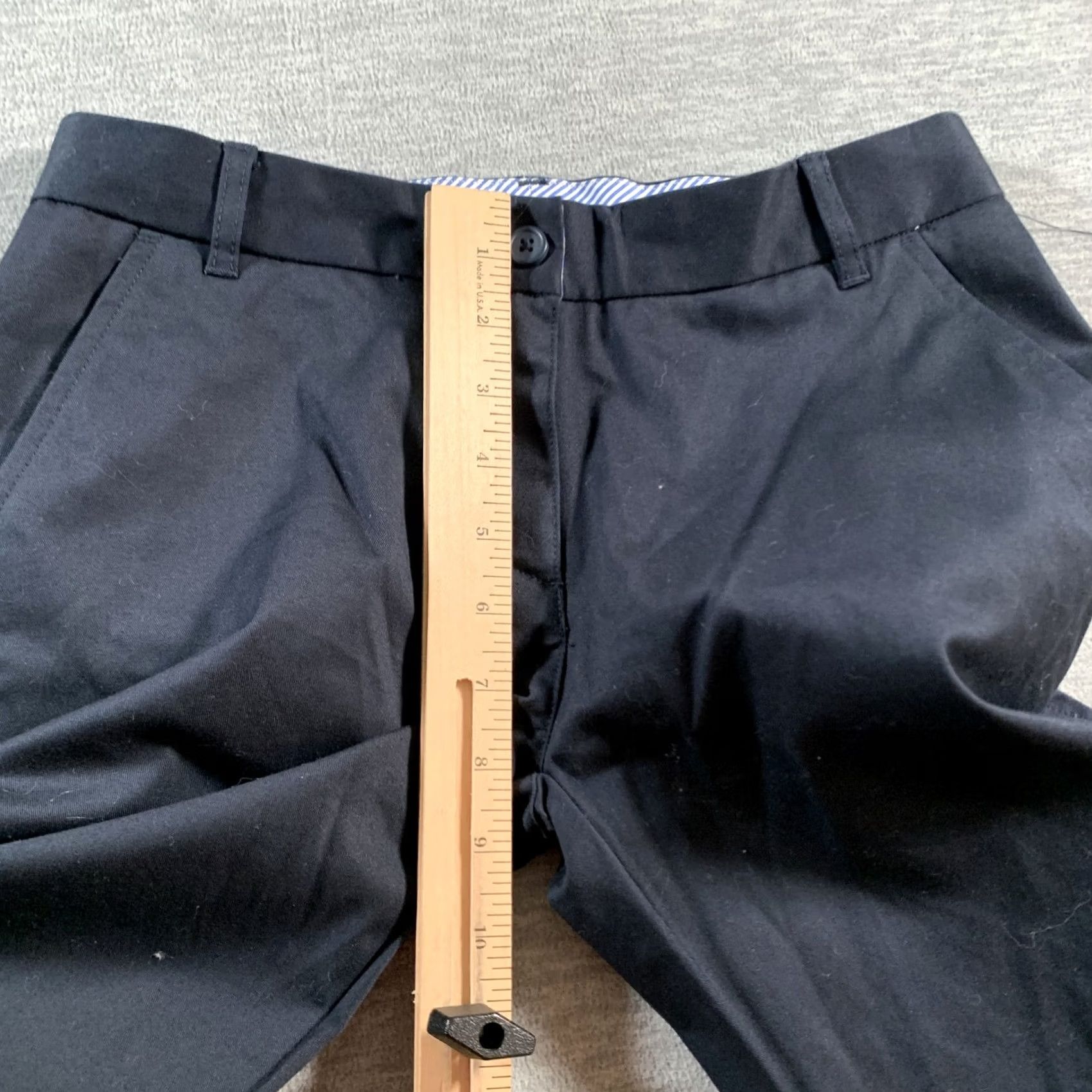 Tommy Hilfiger Tommy Hilfiger Pants Womens 0 Regular Navy Blue School Uniform Straight Classic Size 25" / US 0 / IT 36 - 7 Thumbnail