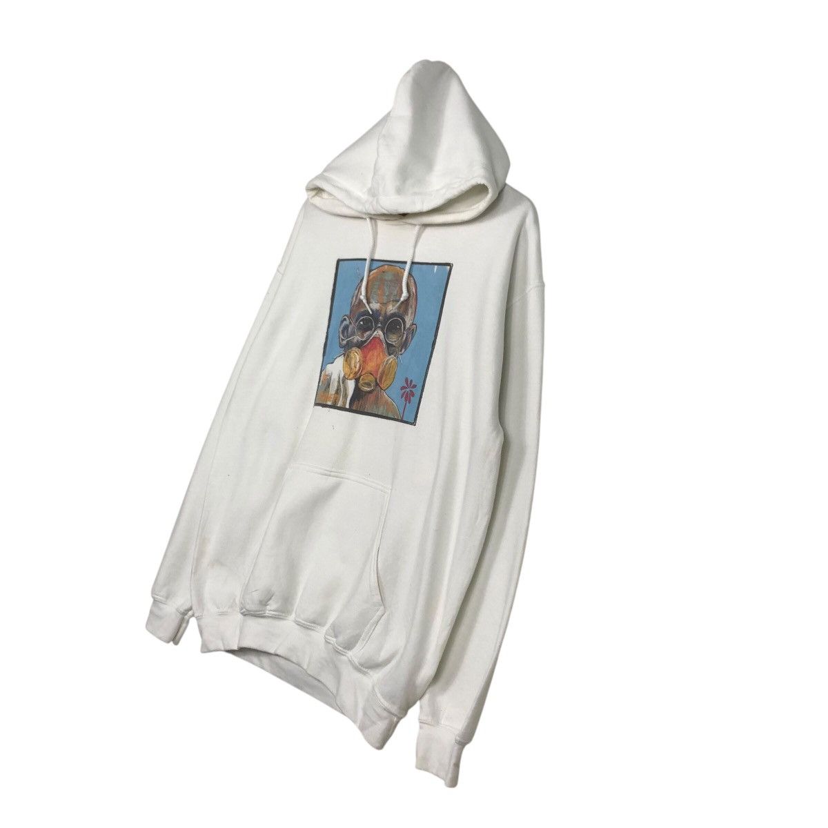 Japanese Brand × Vintage 📌Vintage Hoodie Pull Over Grandfather Sun Goku Big Logo Size US M / EU 48-50 / 2 - 3 Thumbnail