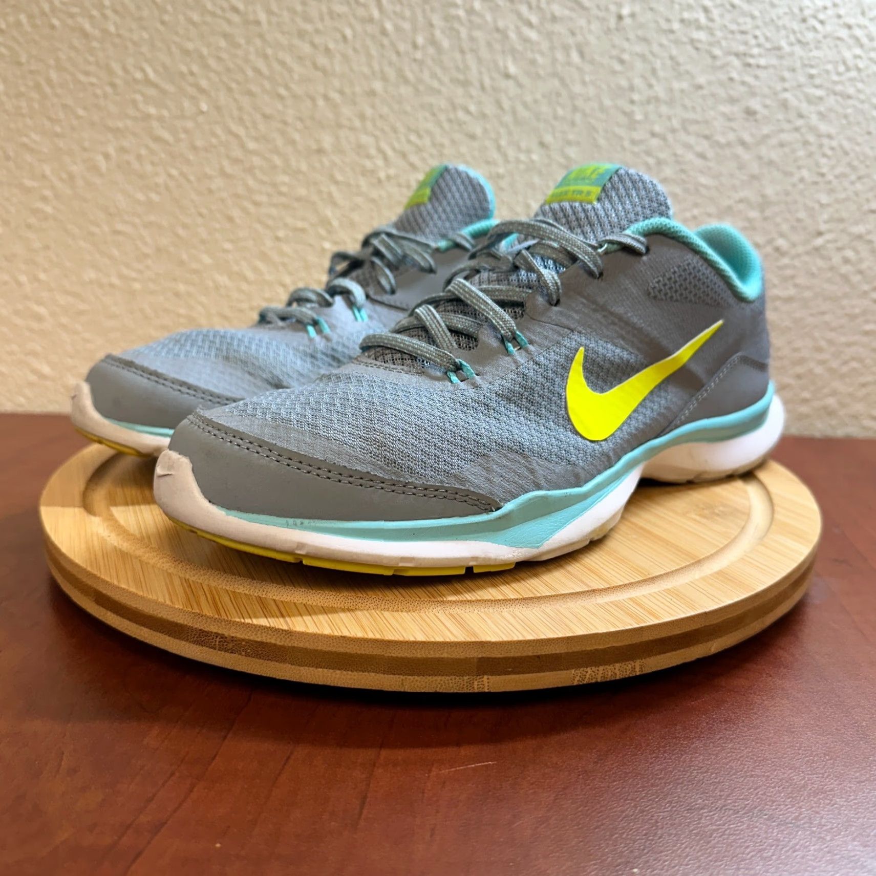 Nike Nike Flex TR5 Shoes Womens 9.5 Gray Blue Low Top Lace Sneaker 724858 004 Size M / US 6-8 / IT 42-44 - 2 Thumbnail