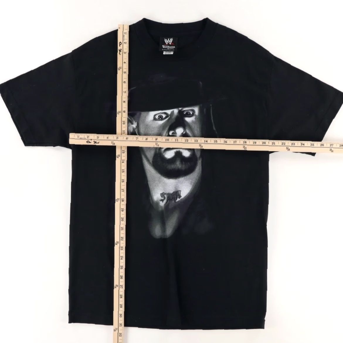 Vintage VTG WWE 2002 Undertaker Solid T-Shirt Black Men's L Shirt Adult L Black Undertaker 2002 VTG WWE Solid T-Shirt Mens L Size US L / EU 52-54 / 3 - 3 Thumbnail