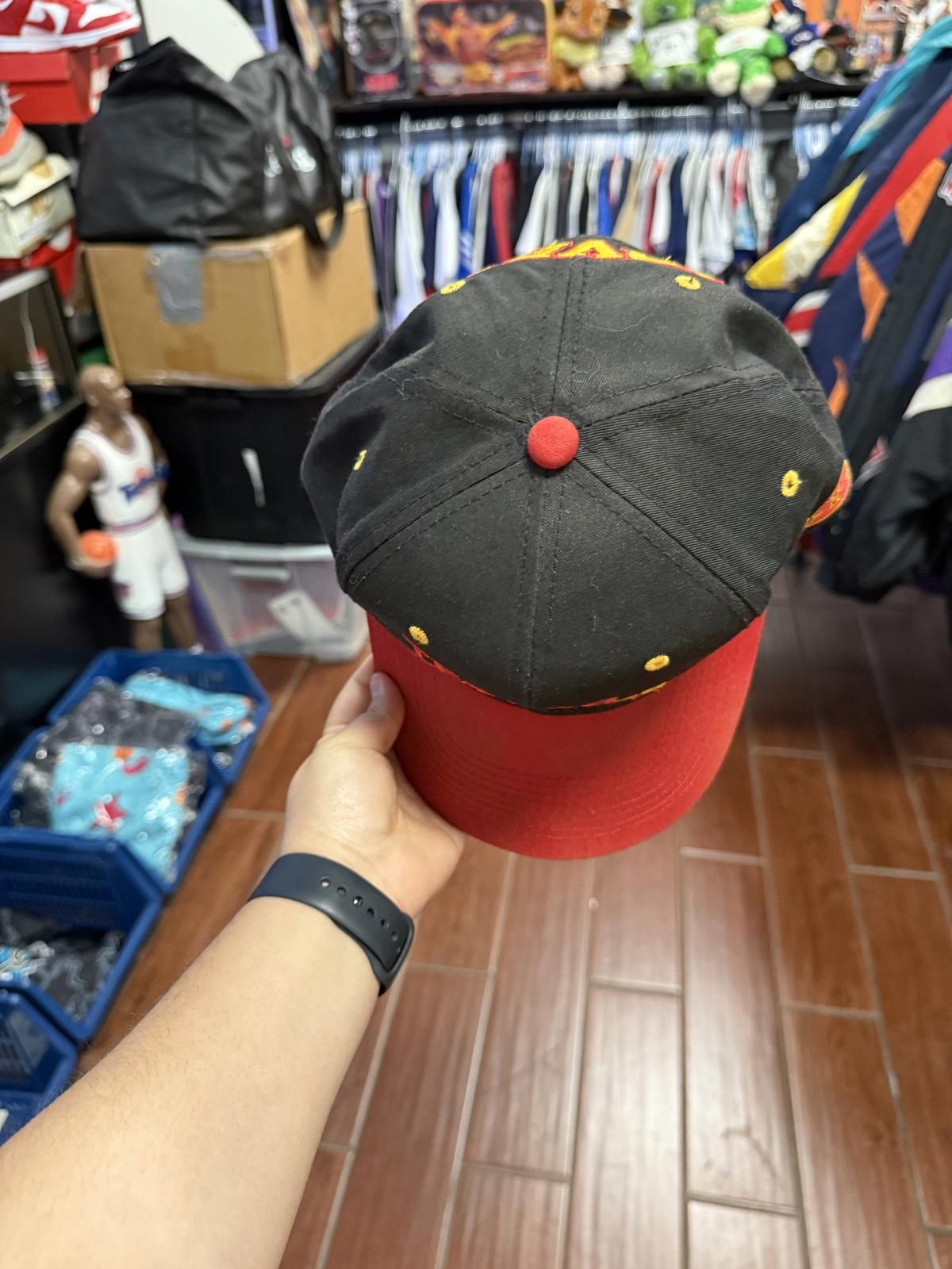 Designer 90's Texaco Havoline Racing Snapback Hat Size ONE SIZE - 4 Thumbnail