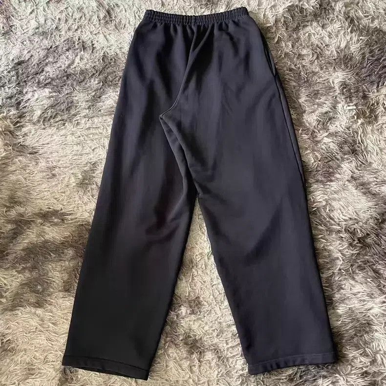 Balenciaga Balenciaga size S Embroidered Logo Baggy Sweatpants Size US 27 - 2 Thumbnail