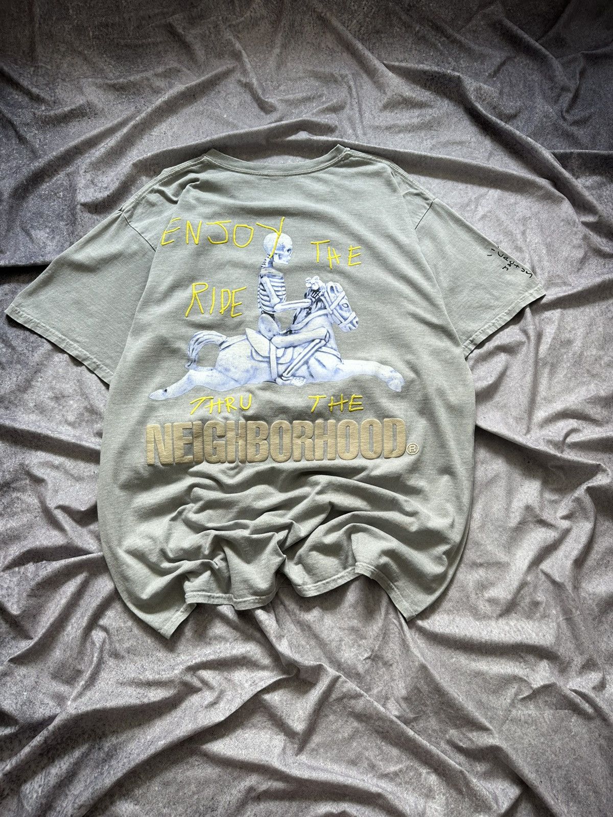 Neighborhood × Travis Scott Cactus Jack X Neighborhood Japan Tokyo ShirtTravis Scott Tee Size US XXL / EU 58 / 5 - 2 Thumbnail