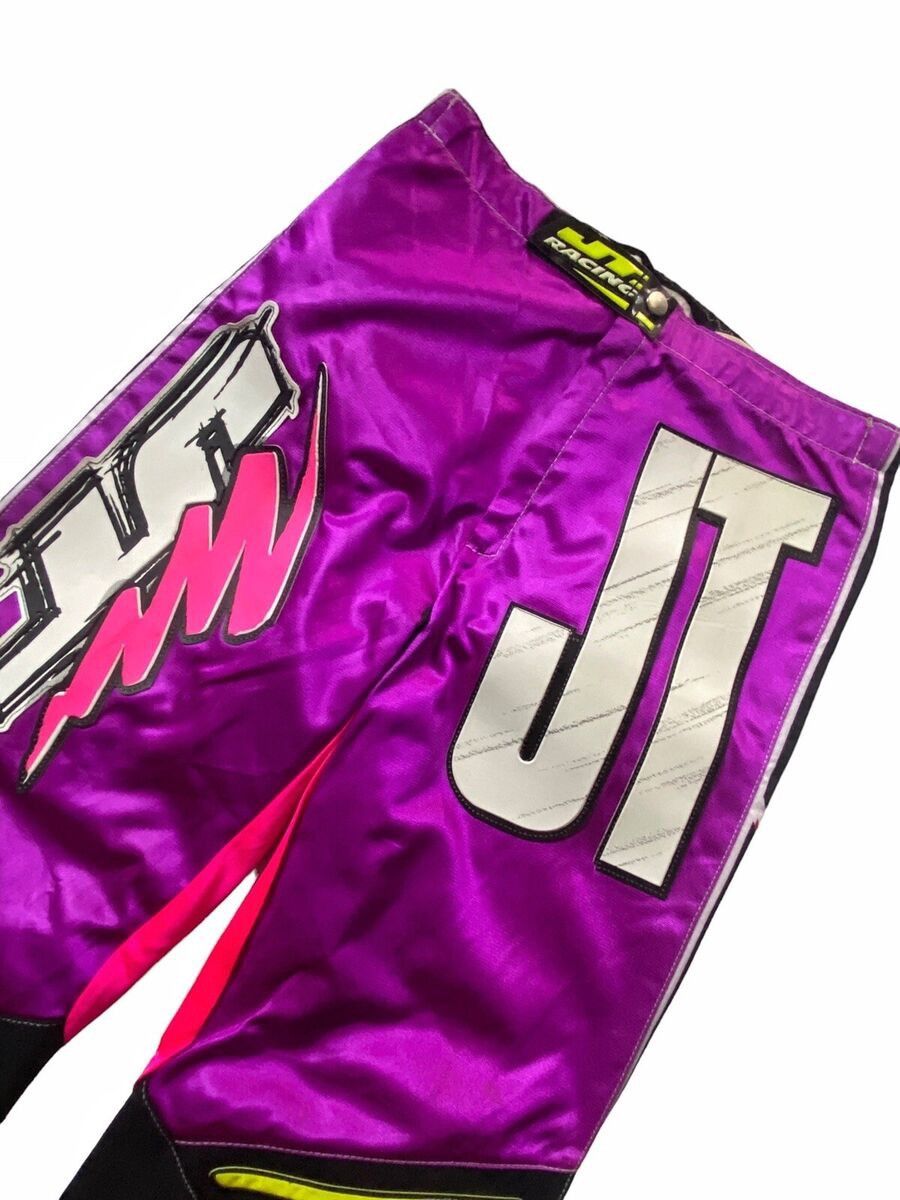 Gear for Sports Vintage 80s Motocross Bmx Pants Jt Racing Usa Size US 32 / EU 48 - 4 Thumbnail