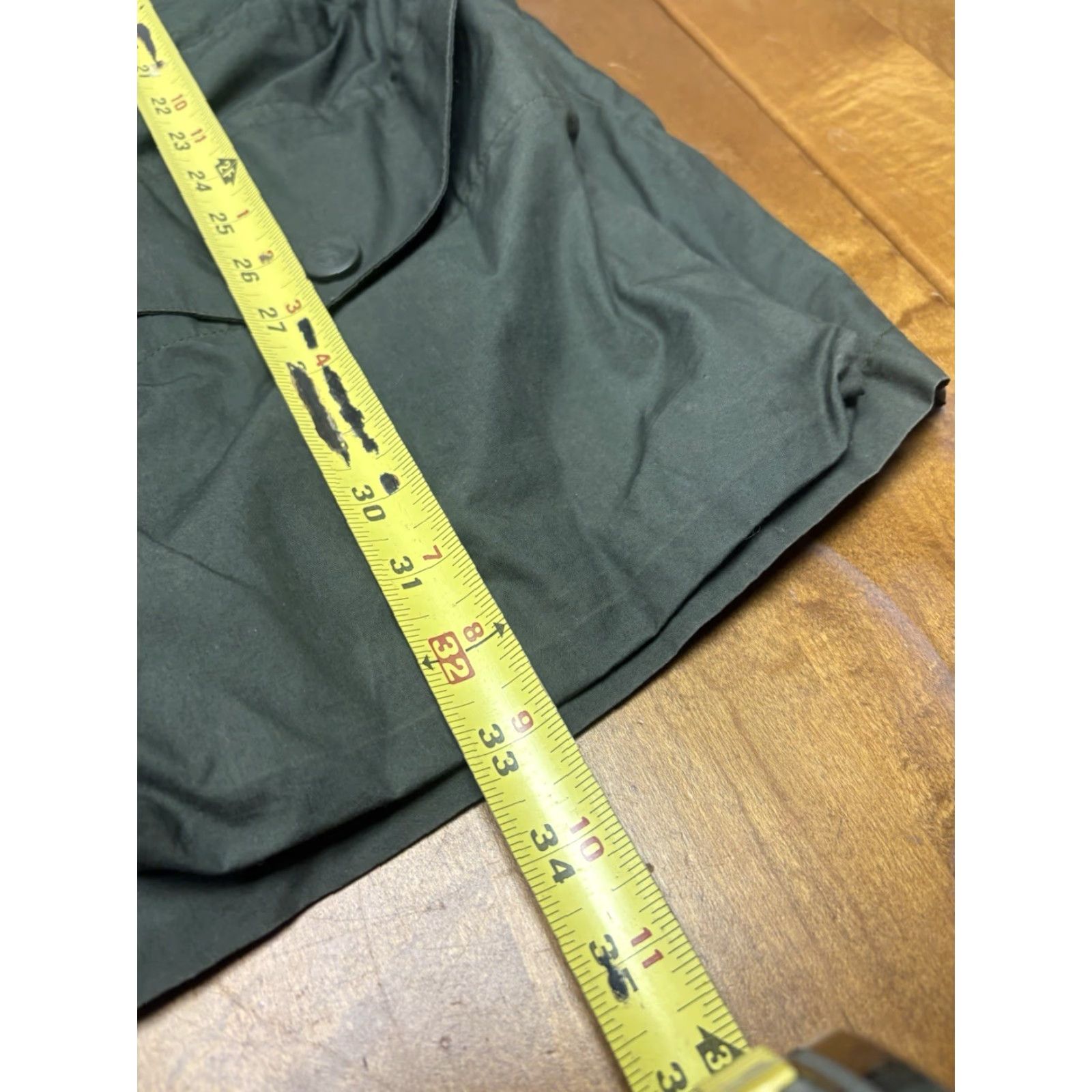 Nautica VINTAGE Nautica Chore Jacket Mens XL Green Barn Coat Lined Overcoat Water Resistant Windproof Pockets 90s Outdoor Workwear Size US XL / EU 56 / 4 - 4 Thumbnail