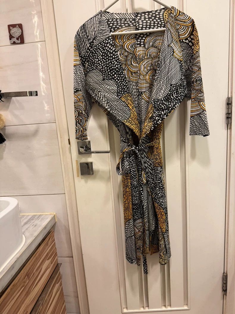 Issey Miyake Issey Miyake size:3 A mid-length cardigan with conch flowe Size XS / US 0-2 / IT 36-38 - 7 Thumbnail