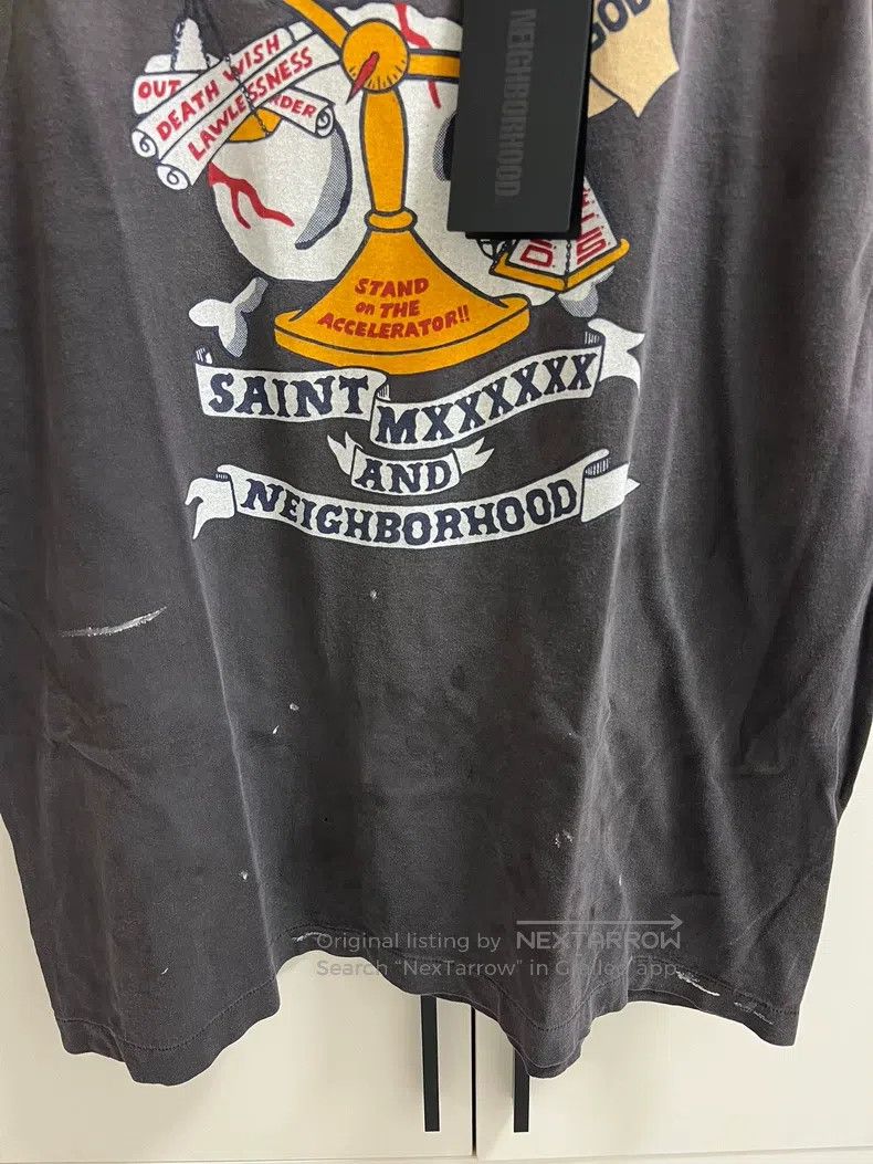 Saint Michael Saint Michael Balance making old short sleeve Size US XL / EU 56 / 4 - 4 Thumbnail