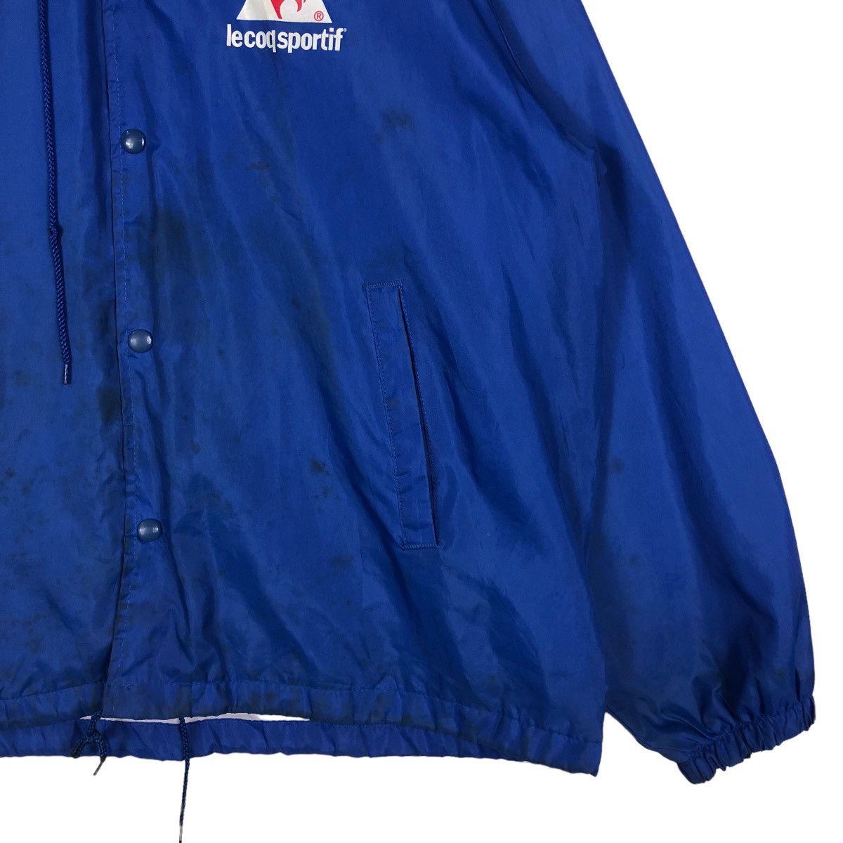 Japanese Brand 🔥Vtg Survival Jacket Le Coq Sportif Made in USA Big Logo Size US XL / EU 56 / 4 - 5 Thumbnail