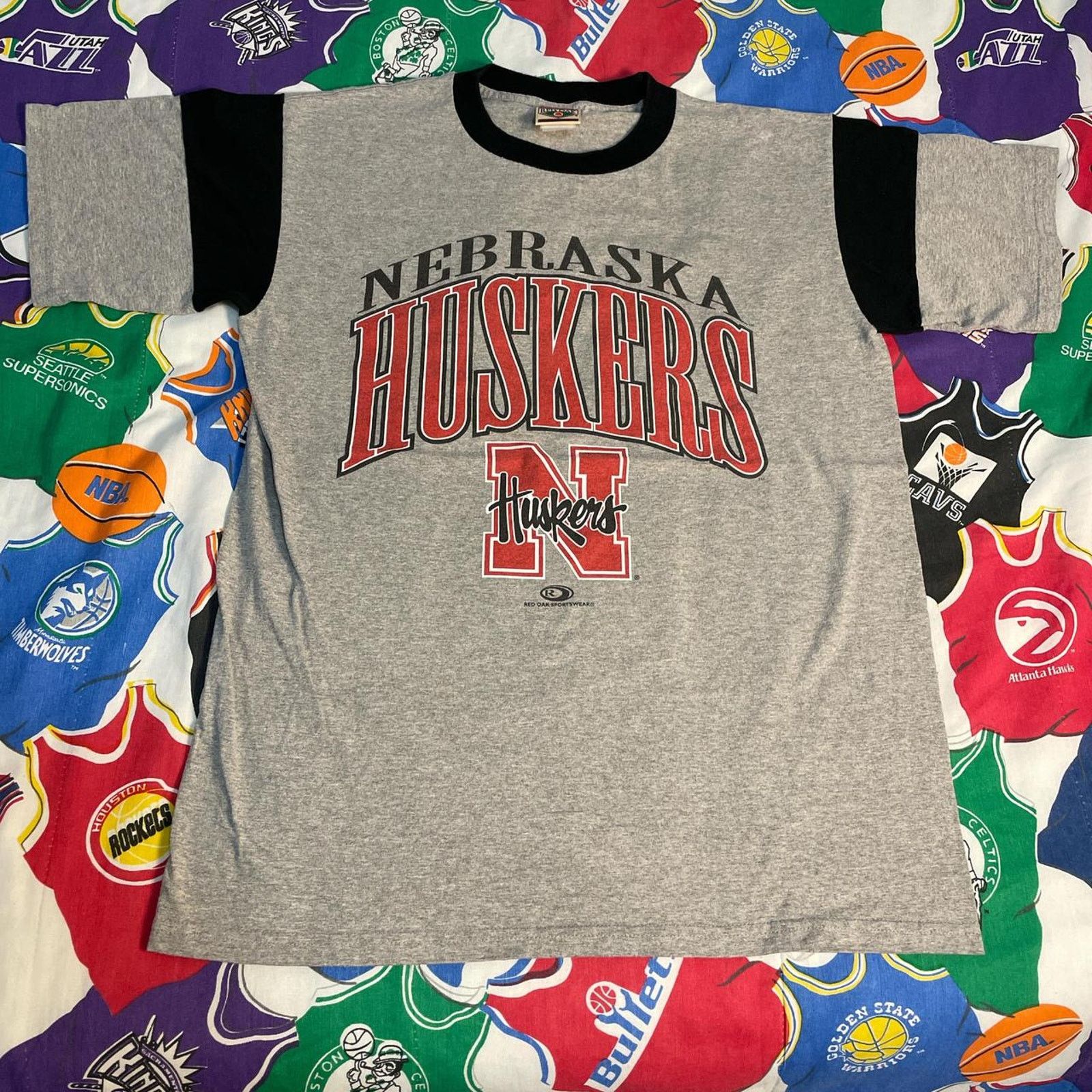 NCAA × Vintage Y2K NCAA University of Nebraska Corn Huskers Football Tee Size US L / EU 52-54 / 3 - 1 Thumbnail
