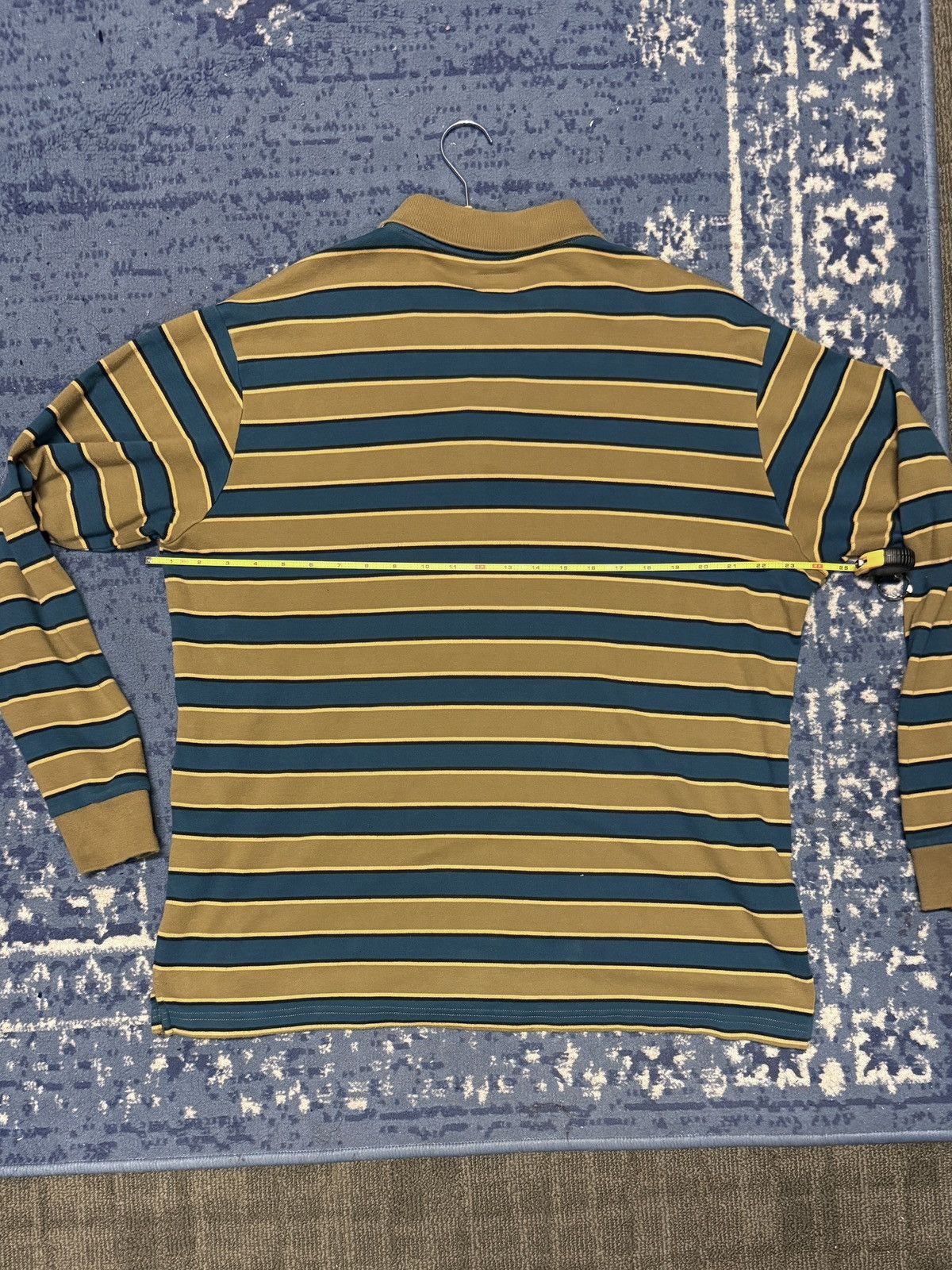 Supreme Supreme Striped Polo Size US L / EU 52-54 / 3 - 7 Thumbnail