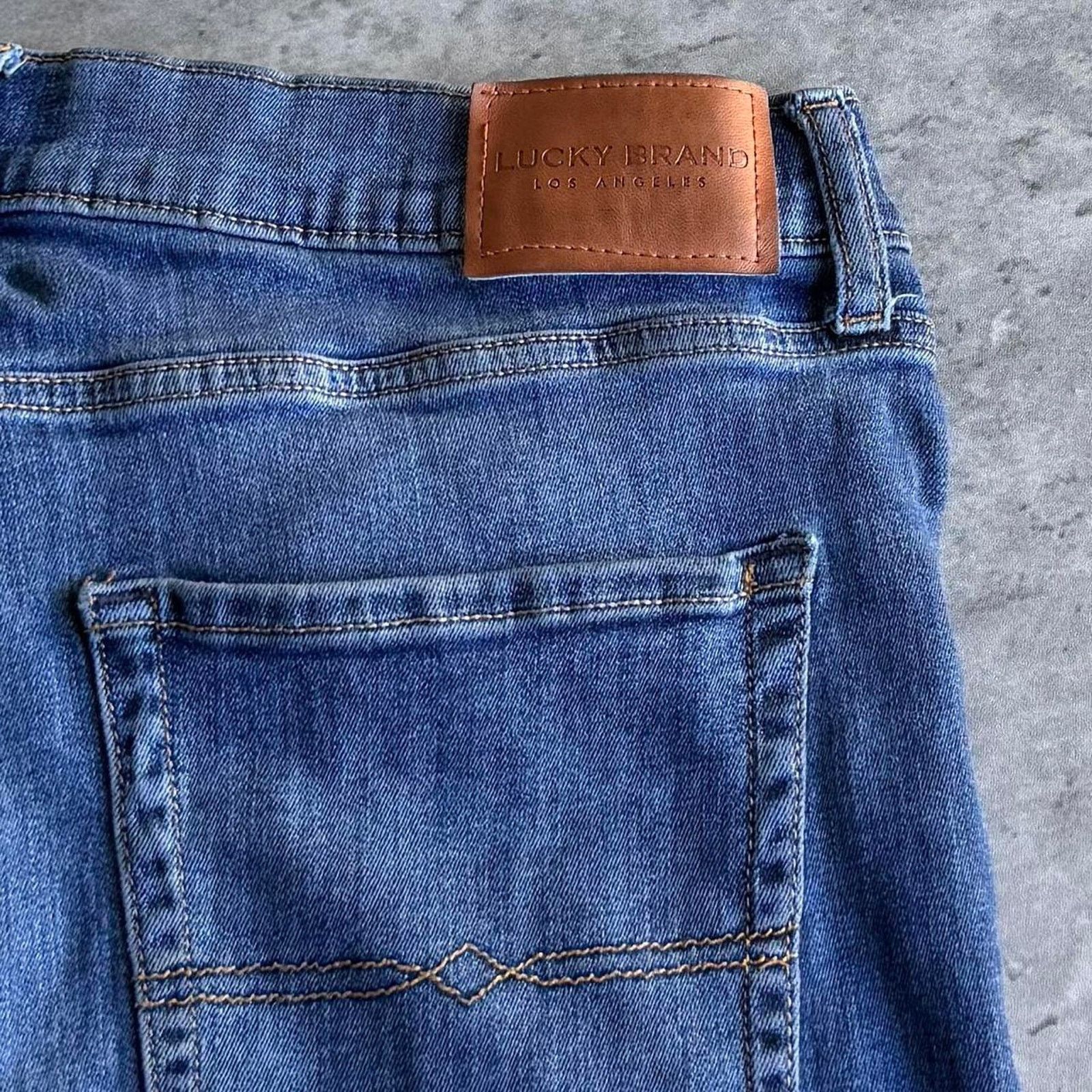 Levi's × Levi's Vintage Clothing × Lucky Brand Vintage Y2K Lucky Brand Los Angeles Levi’s Style Denim Jeans Size US 32 / EU 48 - 3 Thumbnail