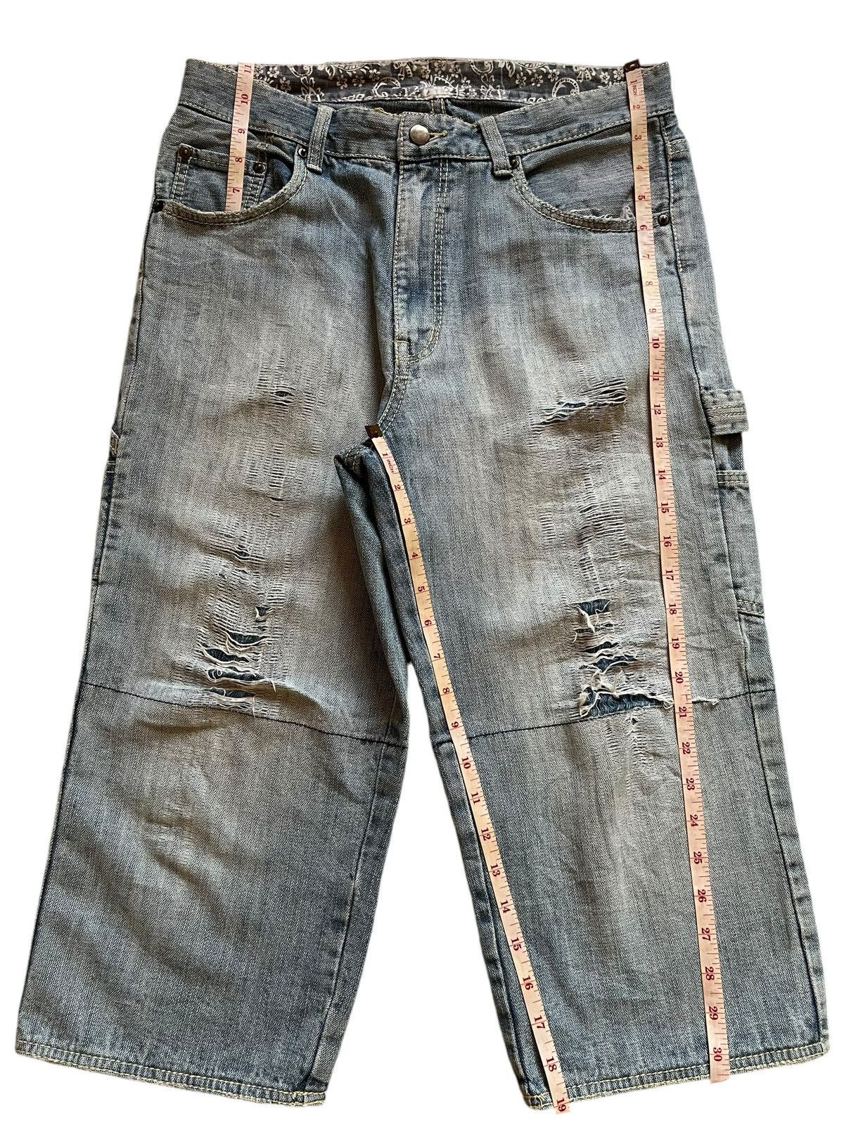 Japanese Brand Vintage Japanese Brand Baggy Carpenter Jean Shorts Size US 31 - 15 Thumbnail
