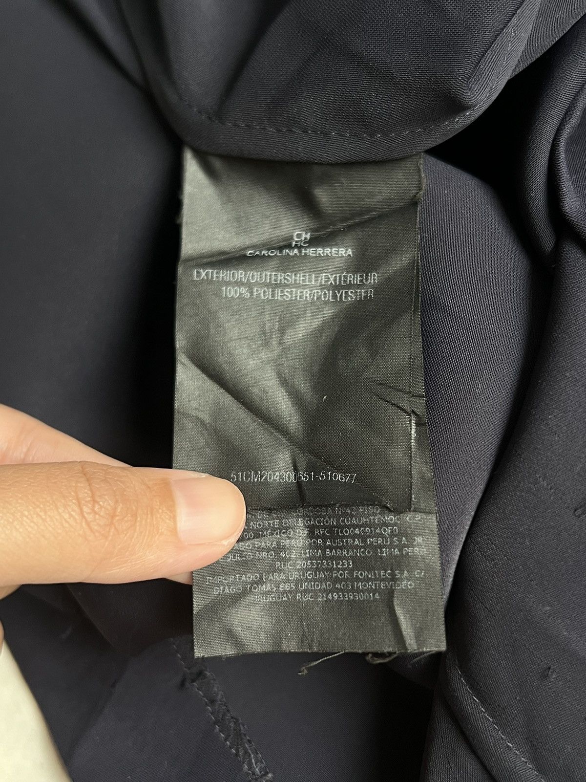 Carolina Herrera CH CAROLINA HERRERA Navy T-shirt Size US S / EU 44-46 / 1 - 12 Thumbnail