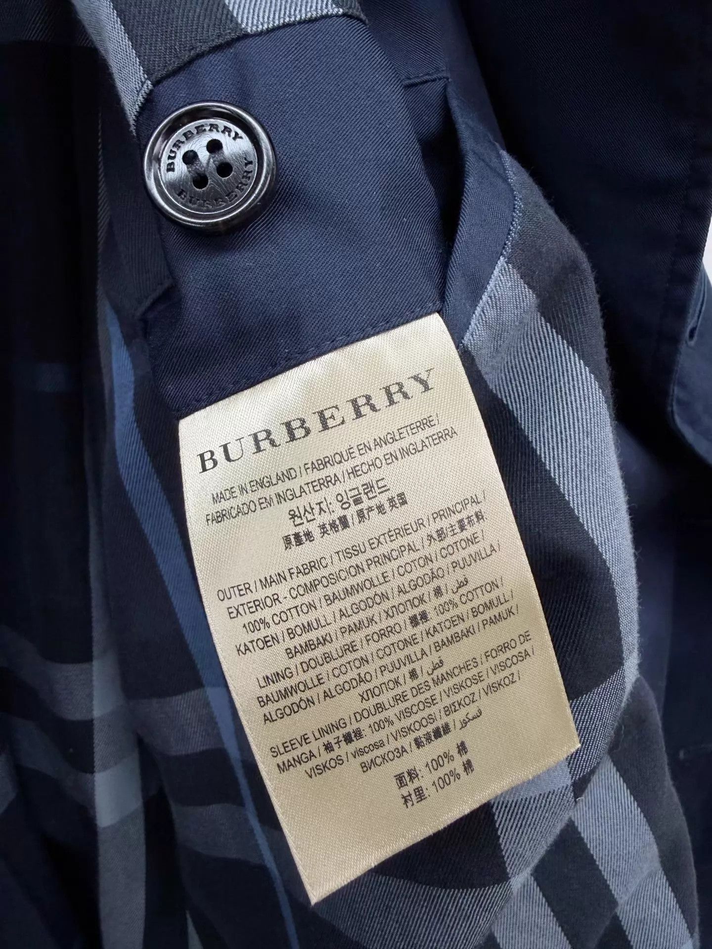 Burberry Burberry Men's Trench Coat 50 2Worn Size US M / EU 48-50 / 2 - 5 Thumbnail