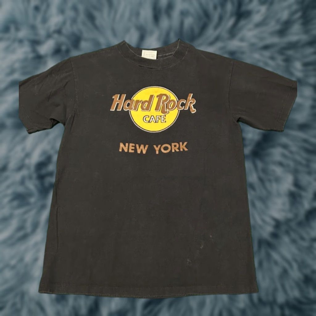 Hard Rock Cafe VINTAGE Hard Rock Cafe New York VTG Shirt Mens M 1990s Black 80s 90s Classic Shirt Mens Size US M / EU 48-50 / 2 - 1 Thumbnail