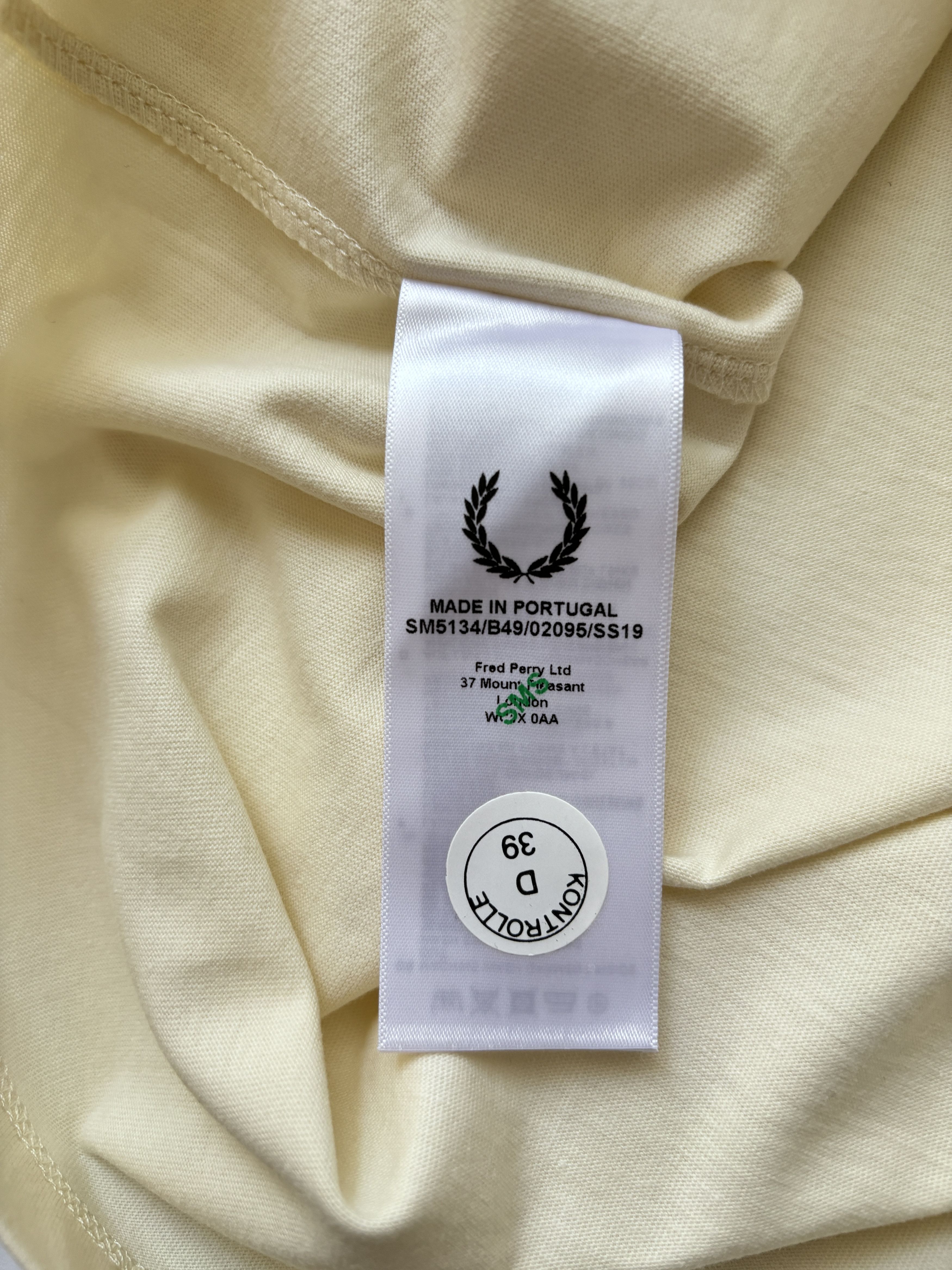 Fred Perry × Raf Simons ⚡️QUICK SALE⚡️Raf Simons Fred Perry Short Sleeve T-Shirt Size US M / EU 48-50 / 2 - 5 Thumbnail