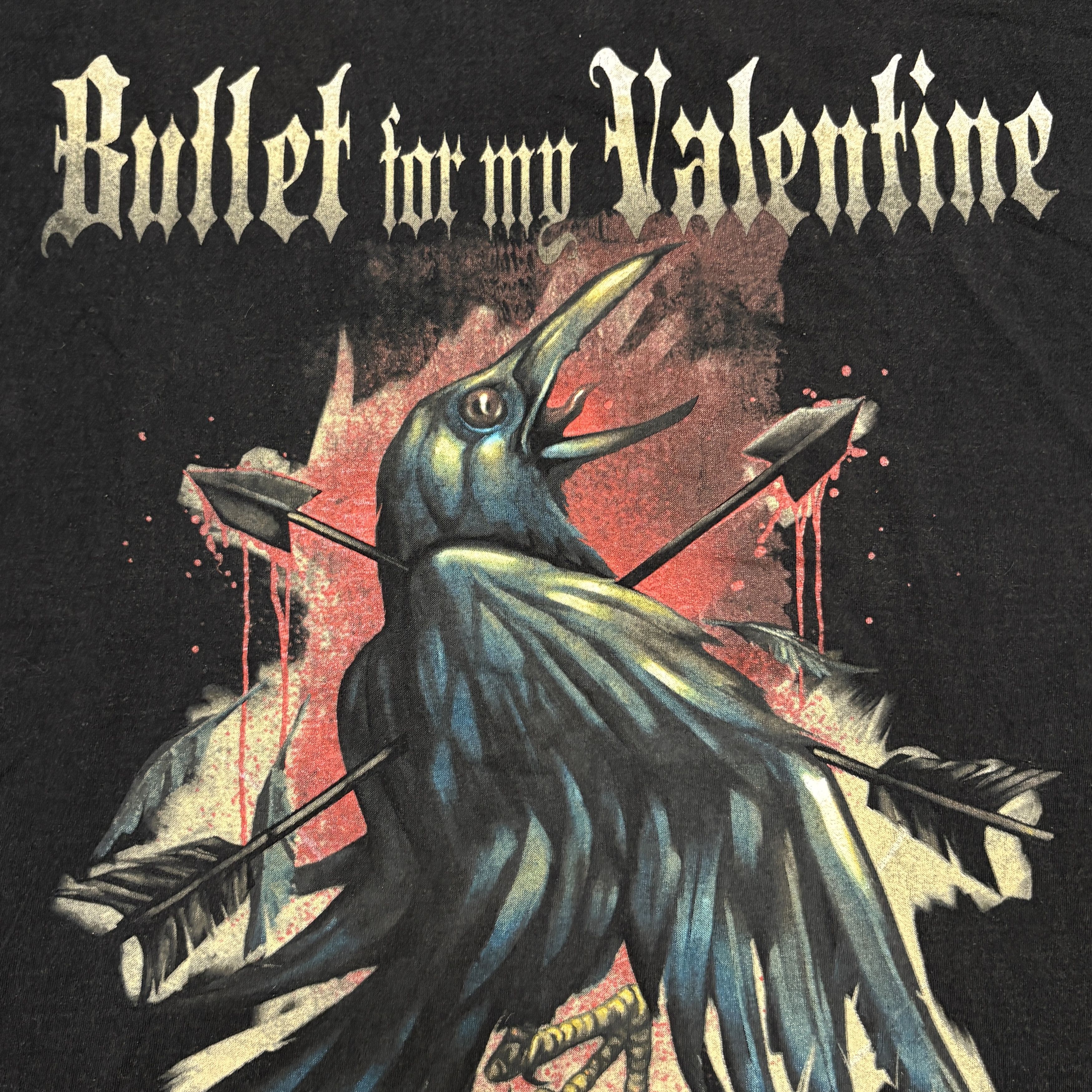 Band Tees Vintage Bullet For My Valentine Shirt Y2K Metalcore Band Tee Size US L / EU 52-54 / 3 - 6 Thumbnail