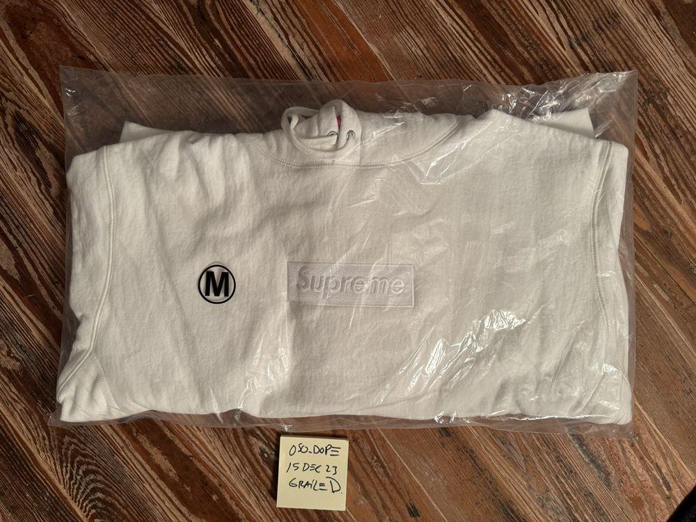 Supreme supreme box logo hooded sweatshirt (white) M Size US M / EU 48-50 / 2 - 3 Thumbnail