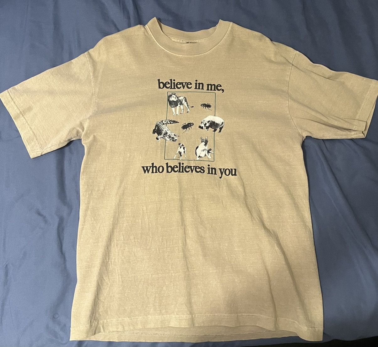 Aries Aries Believe in Me Zoo T-Shirt Size US M / EU 48-50 / 2 - 1 Thumbnail