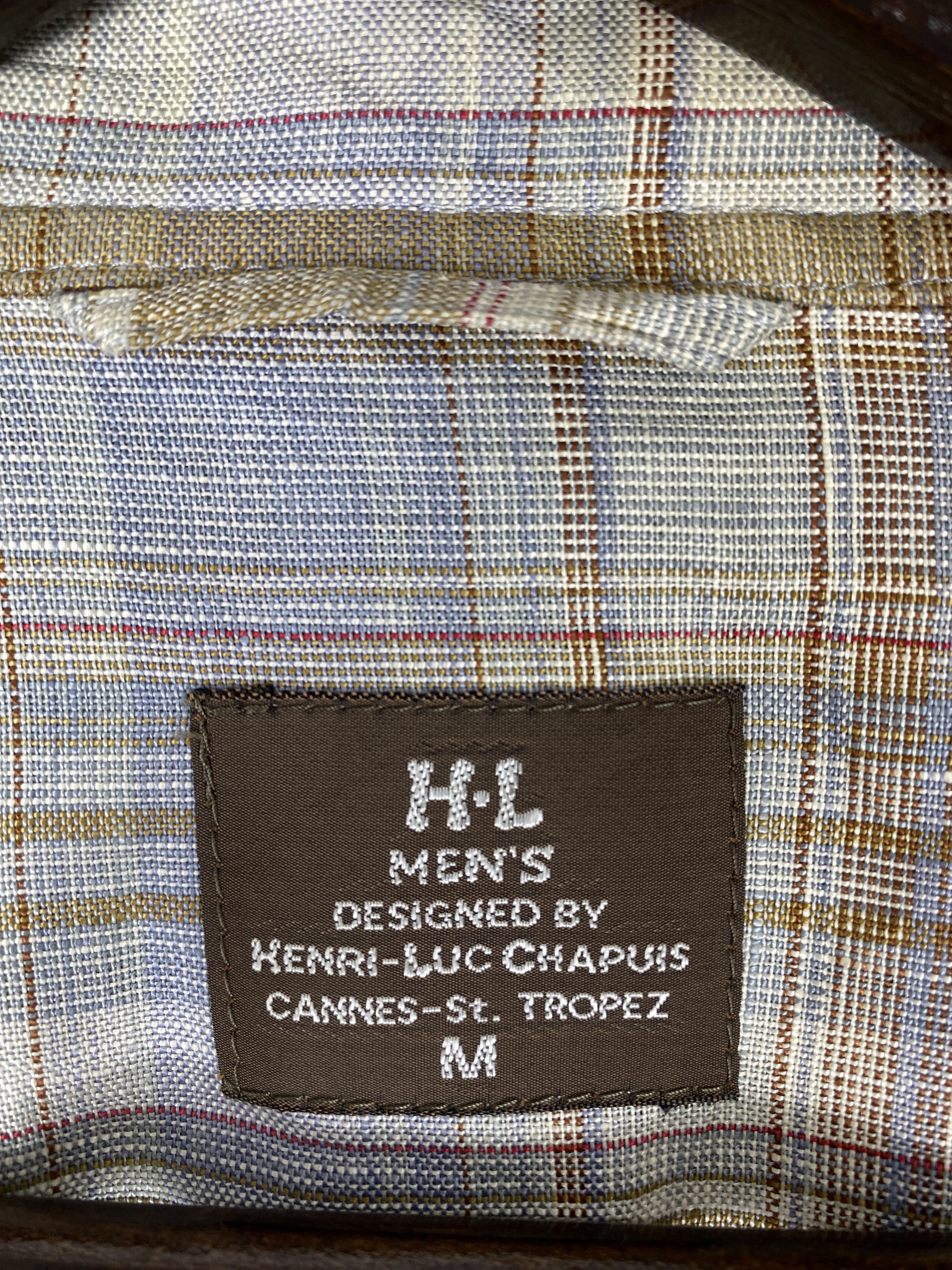 Japanese Brand × Vintage Vintage Henri-Luc Chapuis Checked 90s Design Flannel Jacket Size US M / EU 48-50 / 2 - 10 Thumbnail
