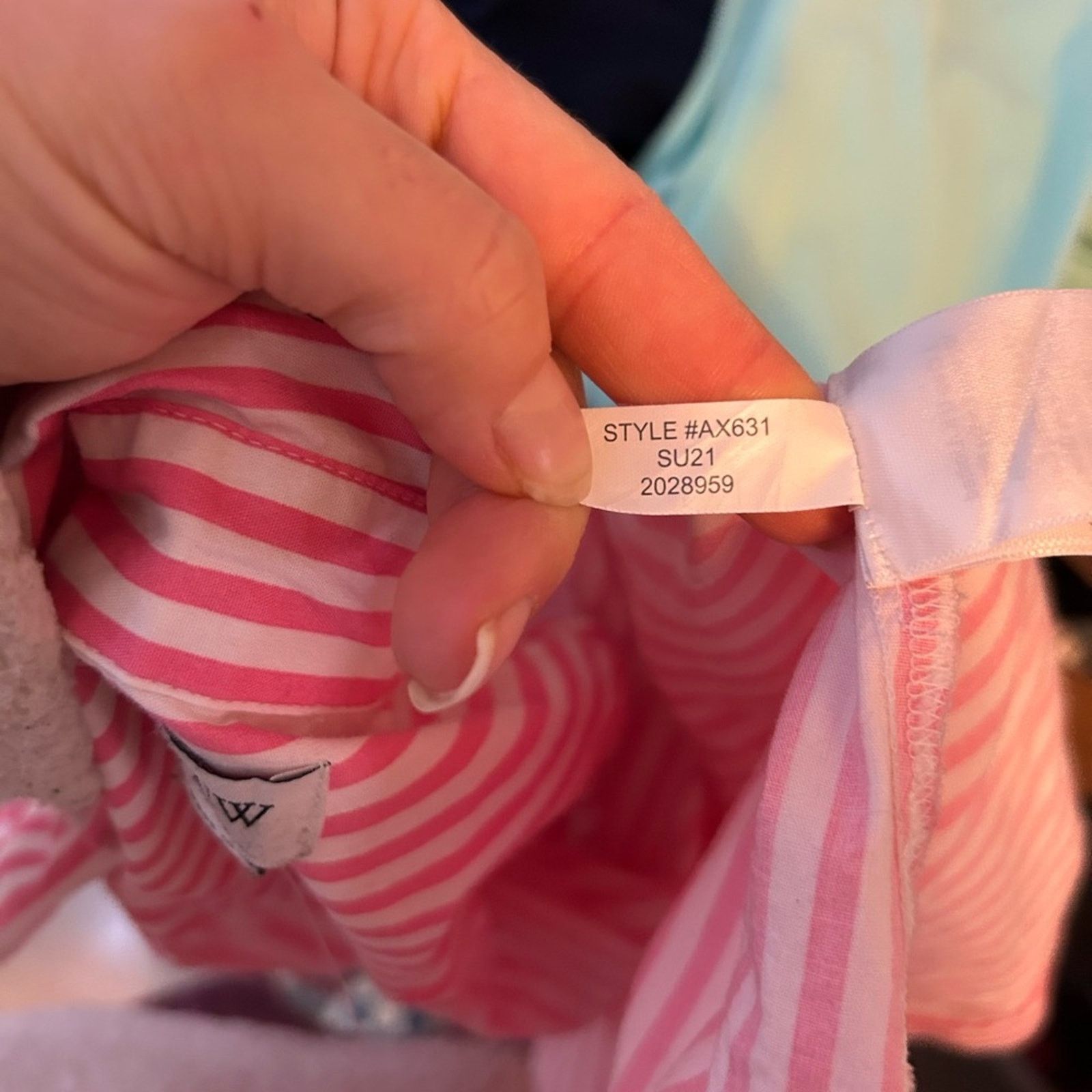 J.Crew J.Crew Hot Pink Striped Sleeveless Button Front Top Size XXS / US 00 / IT 34 - 4 Thumbnail