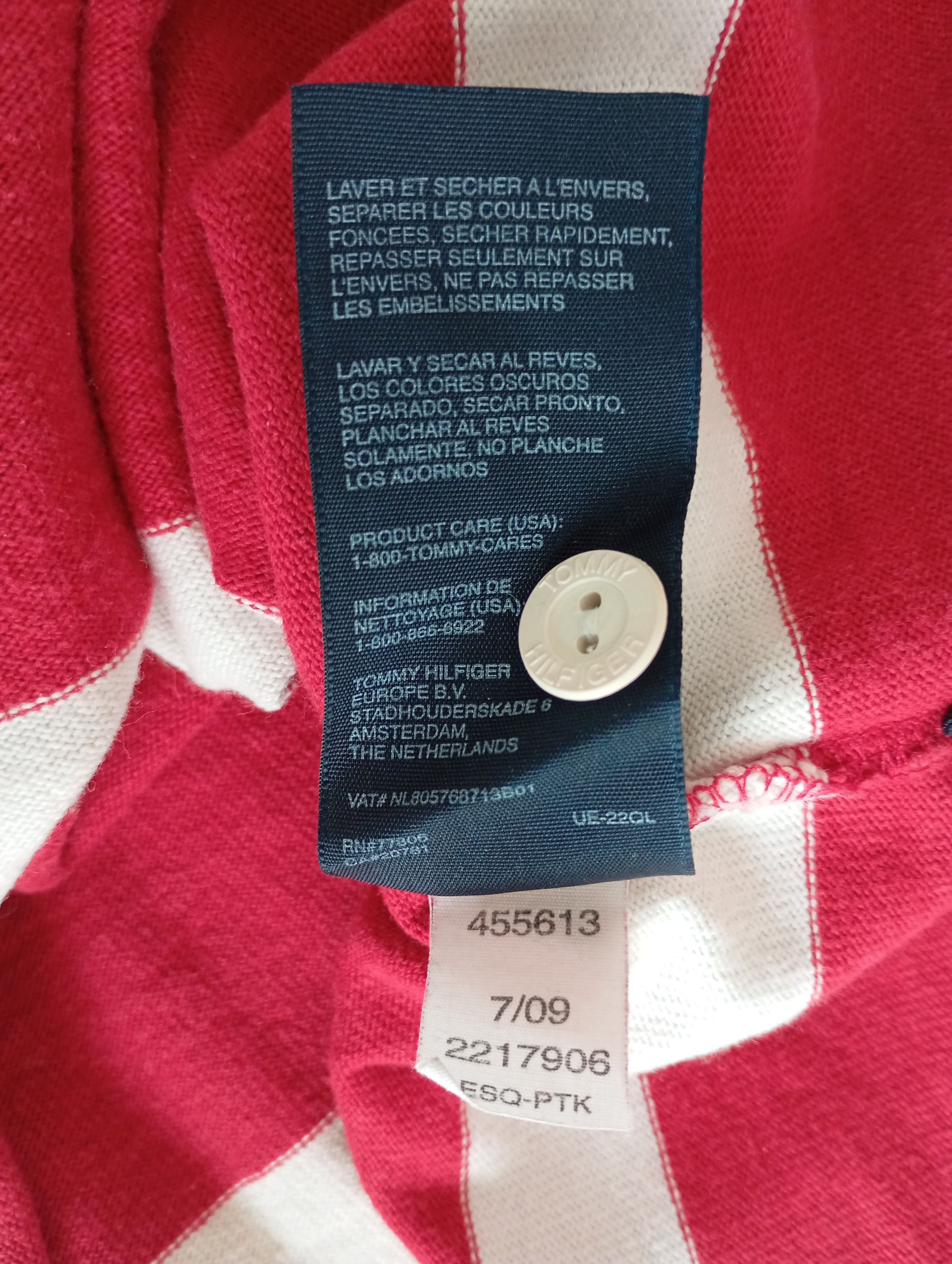 Tommy Hilfiger × Vintage Vintage Tommy Hilfiger New York College Rugby Polo Tshirt L Size US L / EU 52-54 / 3 - 7 Thumbnail