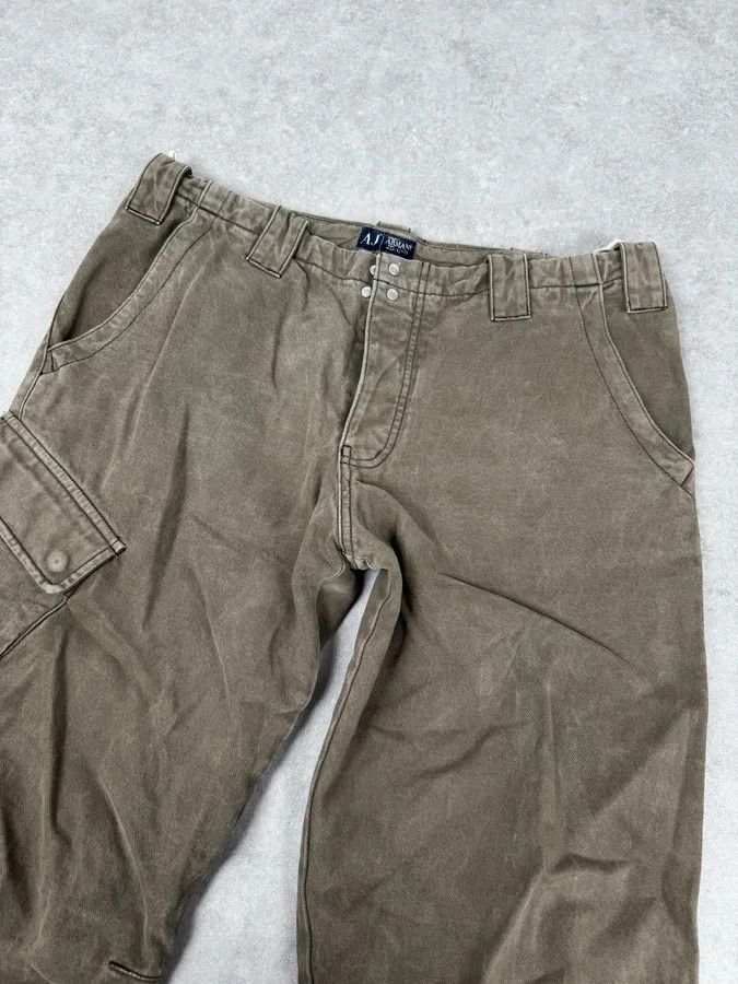 Armani AW2005 Armani Green Multi-Pocket Military Cargo Pants Size US 32 / EU 48 - 6 Thumbnail