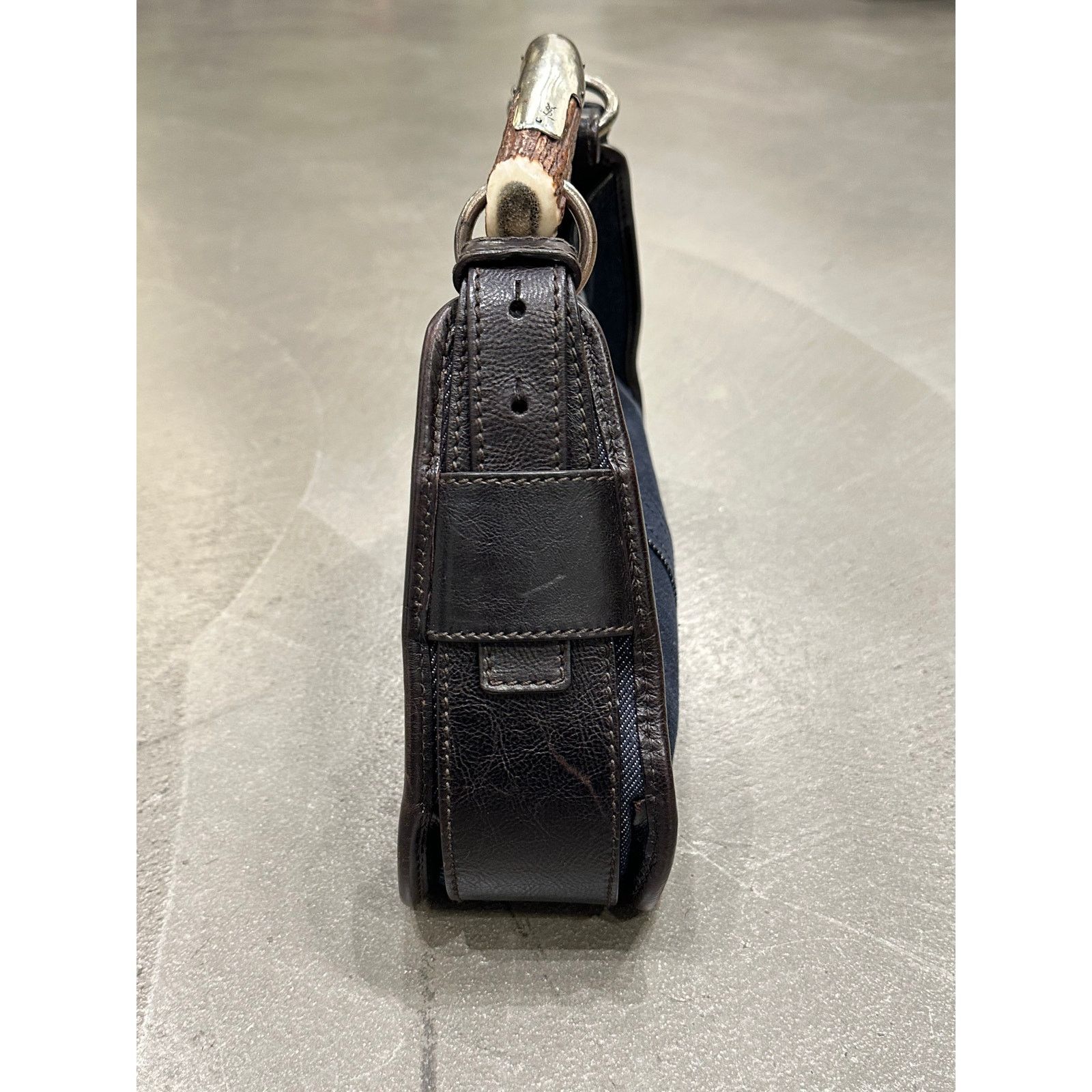 Yves Saint Laurent 2002 Yves Saint Laurent by Tom Ford Mombasa denim bag Size ONE SIZE - 5 Thumbnail
