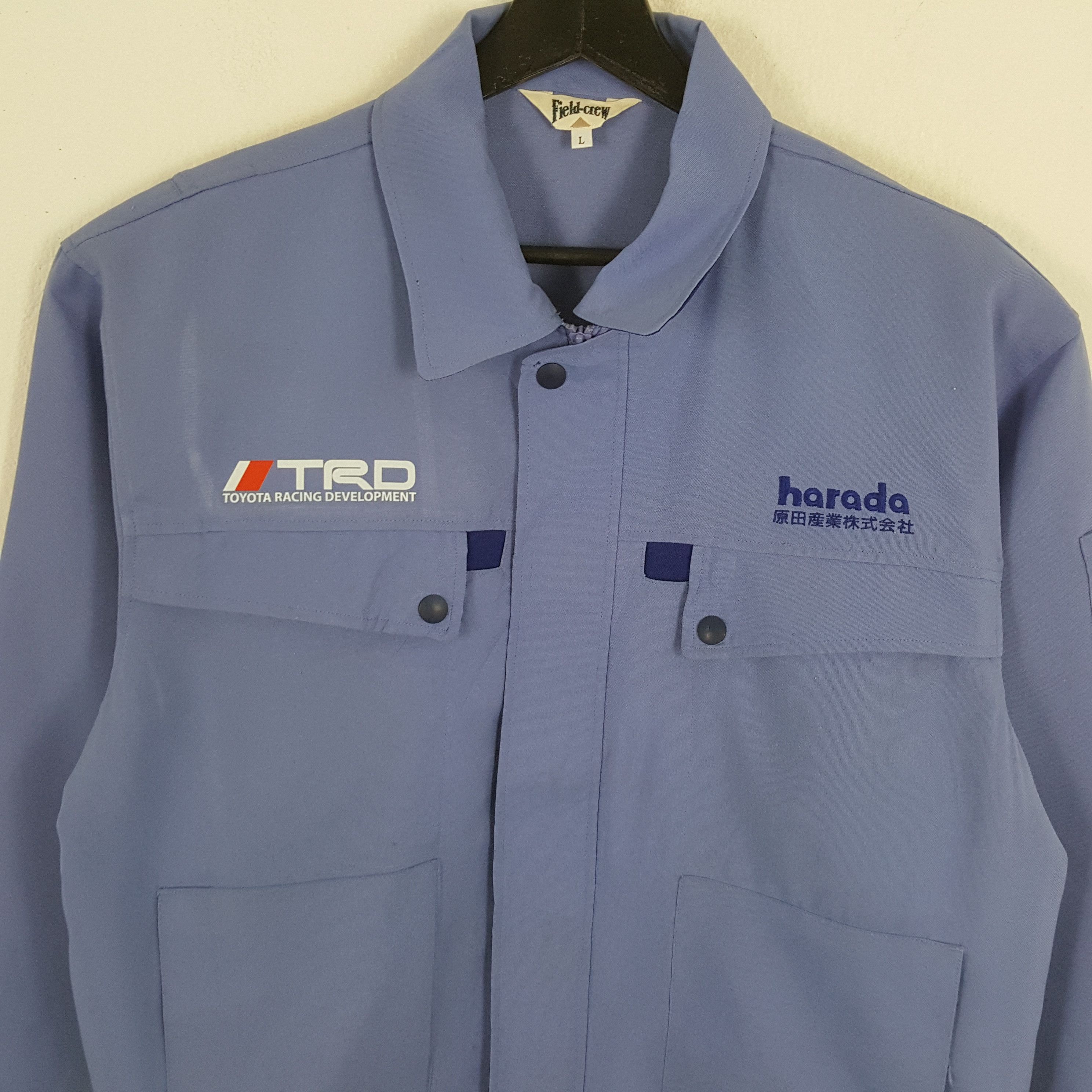 Japanese Brand × Vintage TRD TOYOTA RACING Motorsports Custom Art Jacket Size US L / EU 52-54 / 3 - 4 Thumbnail