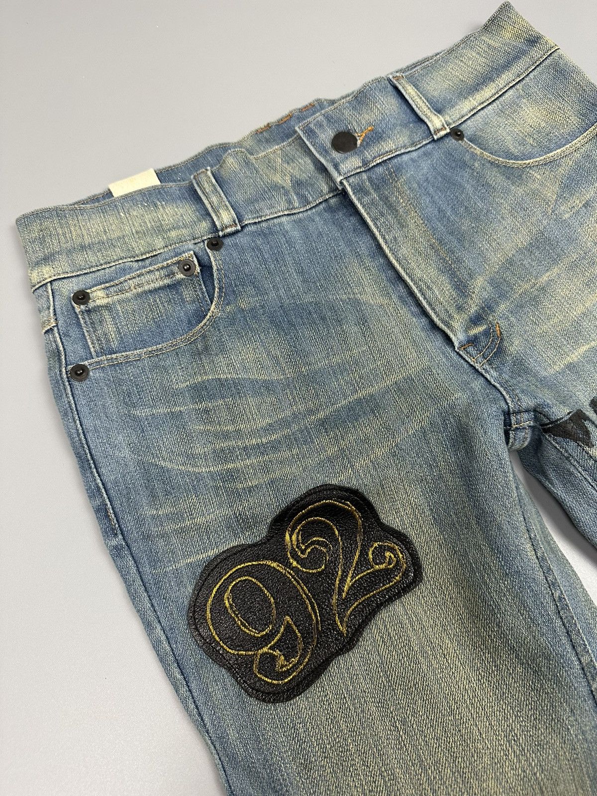 Japanese Brand × Seditionaries 🔥Sexy Sick🔥Agent Knock “Useless Army” Nude Girls Denim Size US 30 / EU 46 - 8 Thumbnail