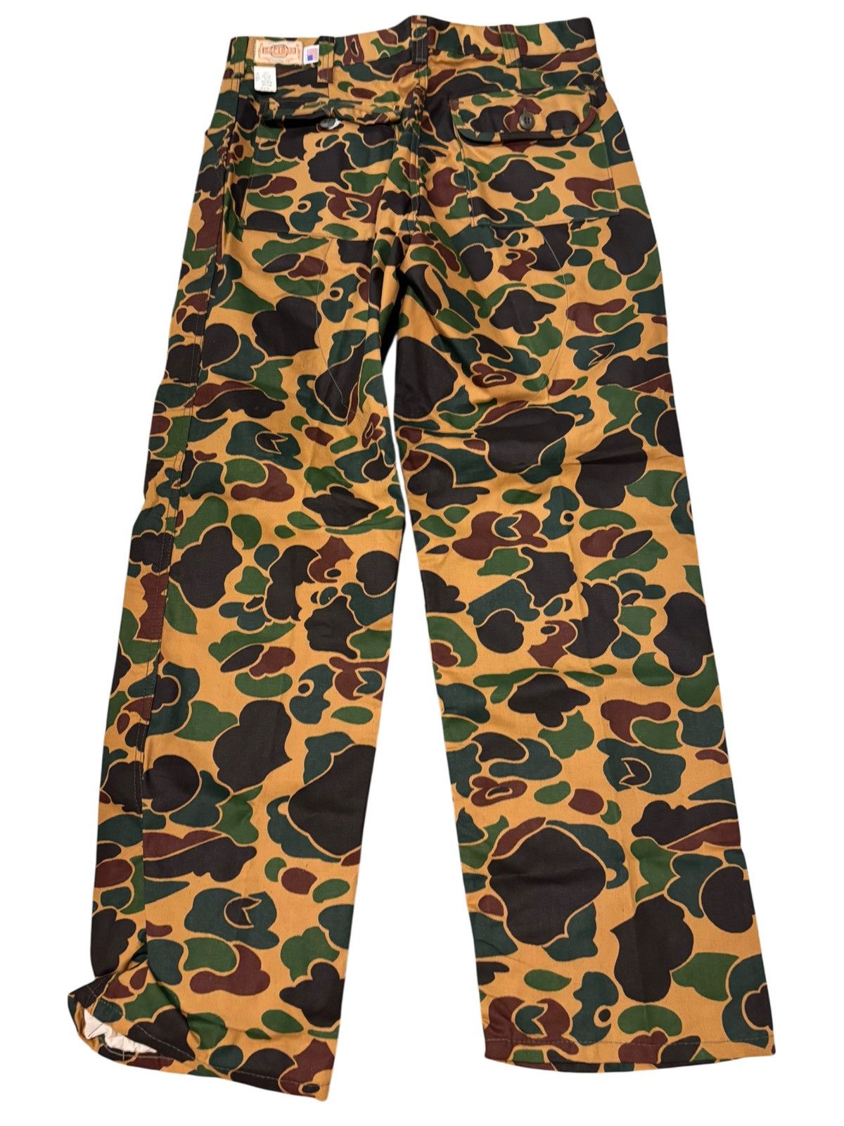 Vintage Vintage 80s Duck Camo Hunting Pants Size 36x32 New Old Stock Size US 36 / EU 52 - 3 Thumbnail