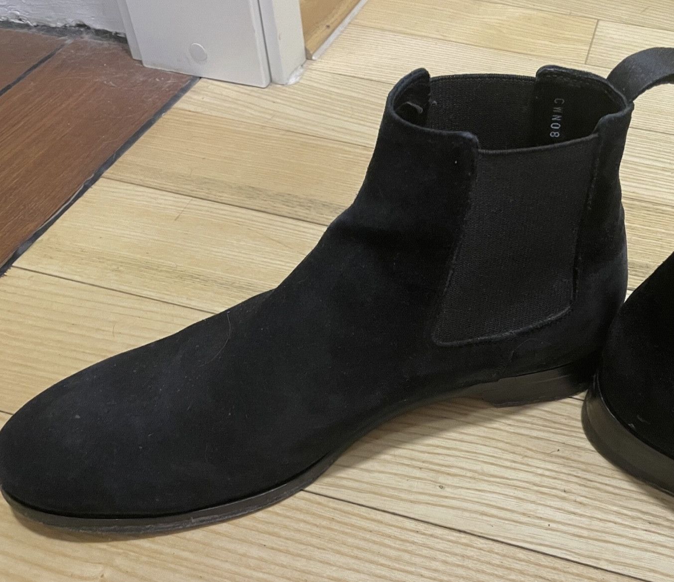 Paul Smith Paul Smith Men's Black Suede 'Crown' Chelsea Boots, Size US 9 / EU 42 - 2 Thumbnail