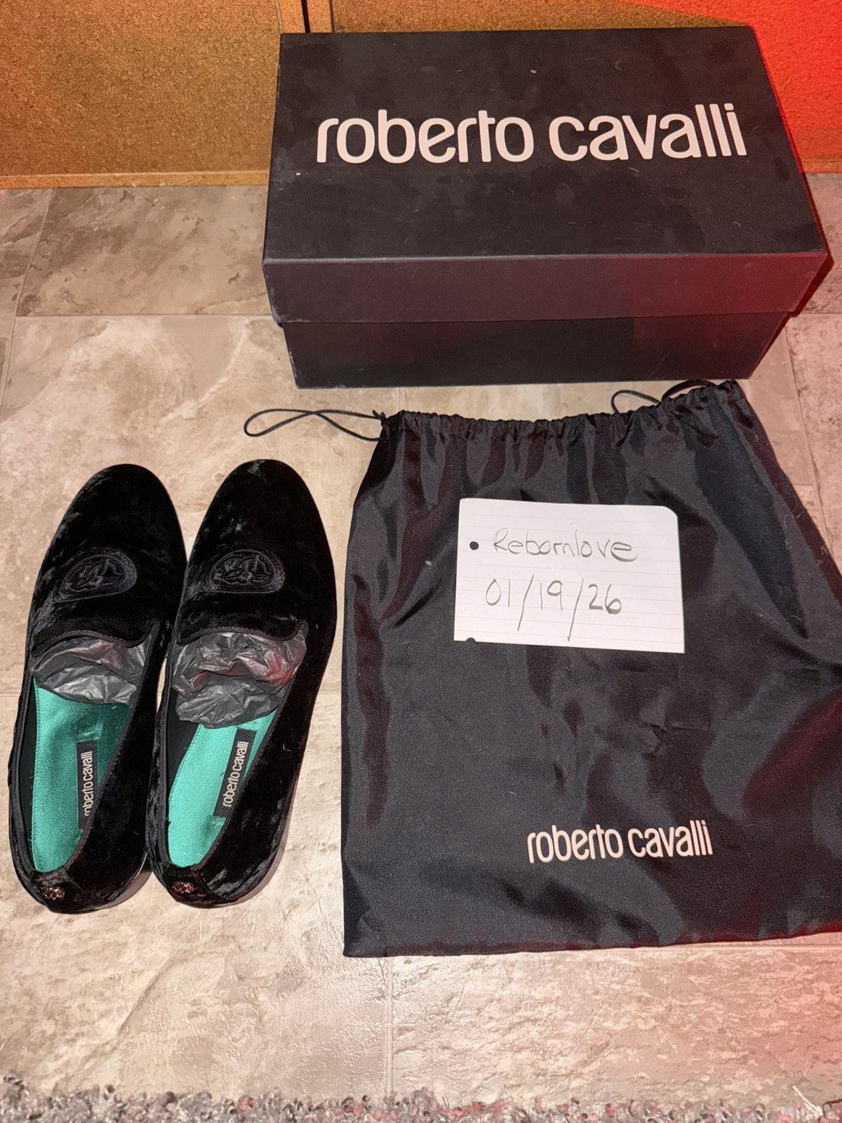 Roberto Cavalli Roberto Cavalli Mens Slipper / Loafers Size US 8 / EU 41 - 4 Thumbnail