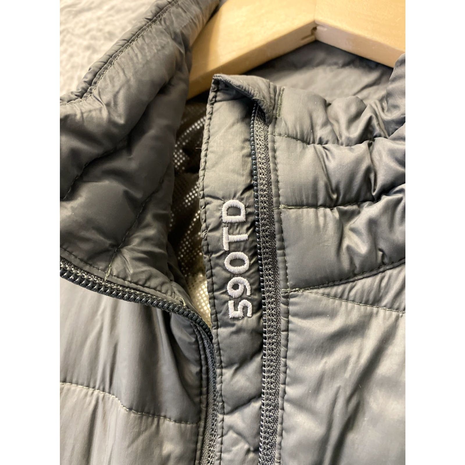 Olive COLUMBIA Down Puffy Puffer Jacket Coat Womens M Faded Olive Green Full Zip Size M / US 6-8 / IT 42-44 - 7 Thumbnail