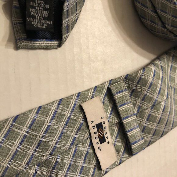 Joseph Abboud JOSEPH ABBOUD MENS NEW 68%SILK 16%PLYSTR 16%VISCOSE TIE 3X60 Size ONE SIZE - 4 Thumbnail