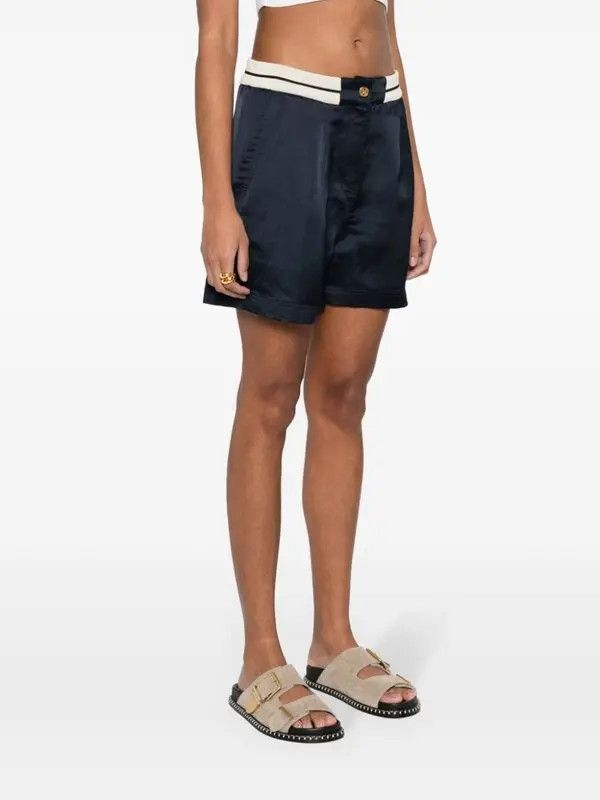 Palm Angels o1y1125 Short in Black Size 28" / US 6 / IT 42 - 2 Thumbnail