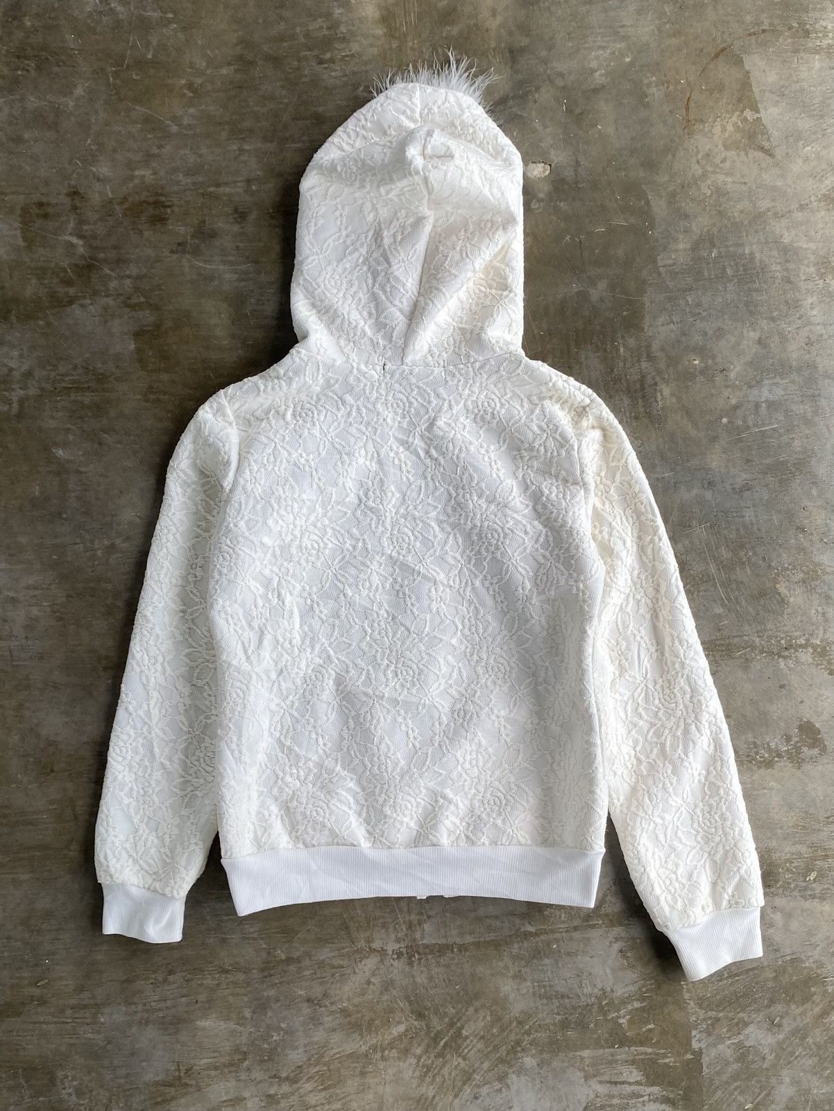 If Six Was Nine × Japanese Brand × Le Grande Bleu (L.G.B.) Anzu full embroidery flower y2k With Fur HoodieLike LGB Size US M / EU 48-50 / 2 - 2 Thumbnail