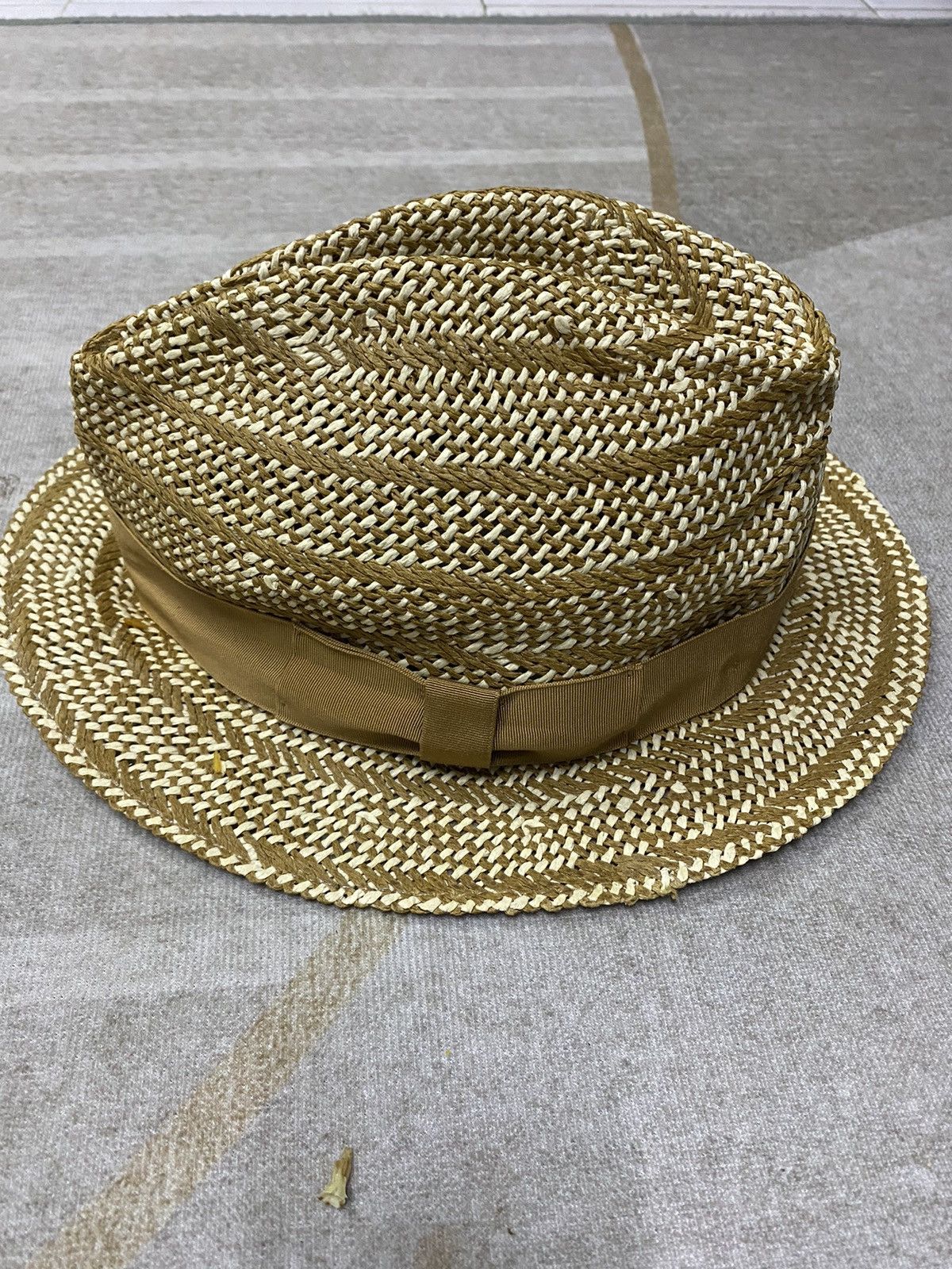 Vintage Vintage New York Hat Co Straw Hat Size ONE SIZE - 2 Thumbnail