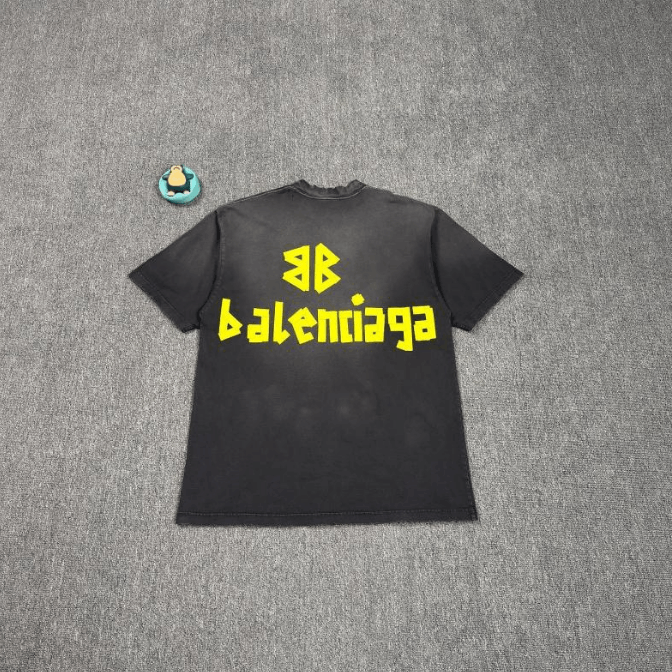 Balenciaga Balenciaga logo print crew neck short-sleeve T-shirt Size US S / EU 44-46 / 1 - 2 Thumbnail