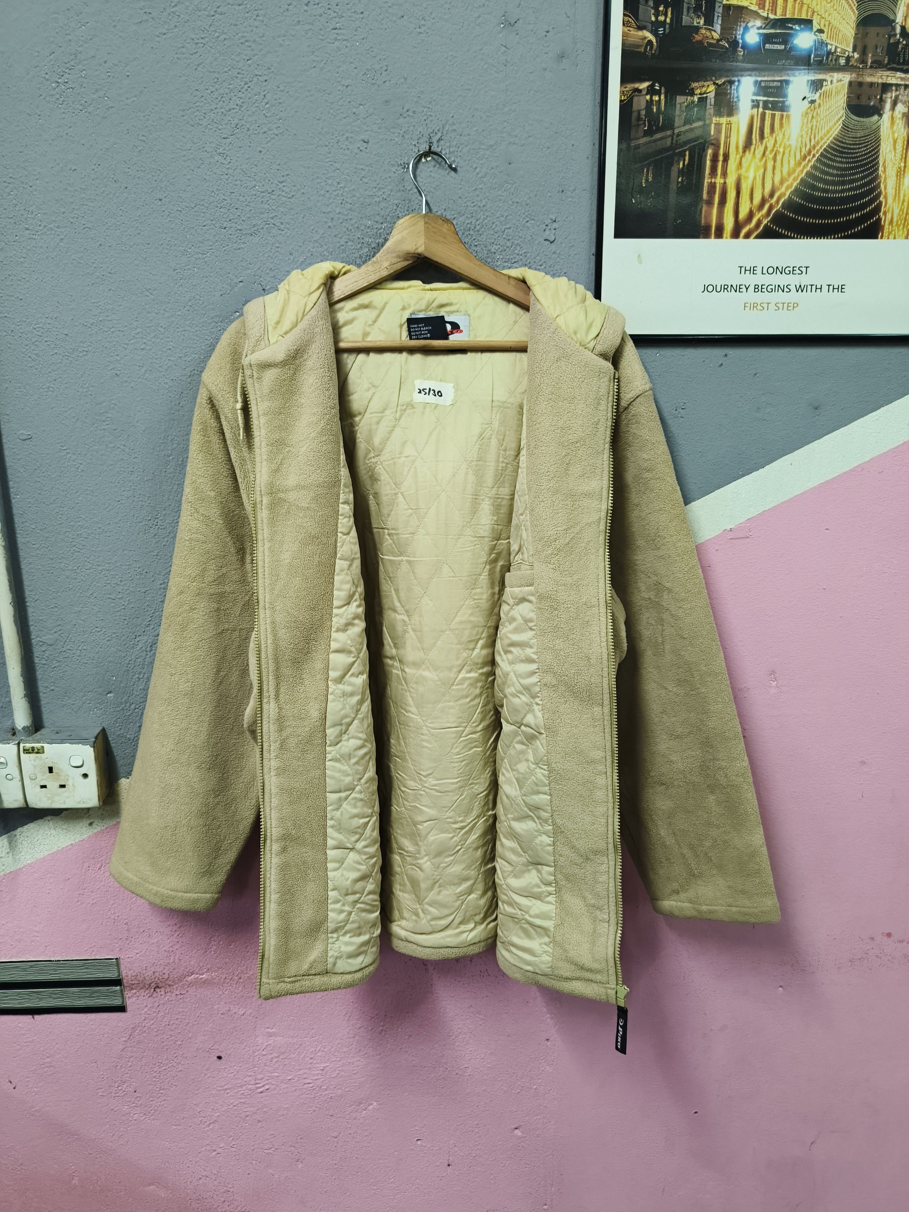 Japanese Brand Piko Polar Fleece Jacket Hooded Size US L / EU 52-54 / 3 - 2 Thumbnail