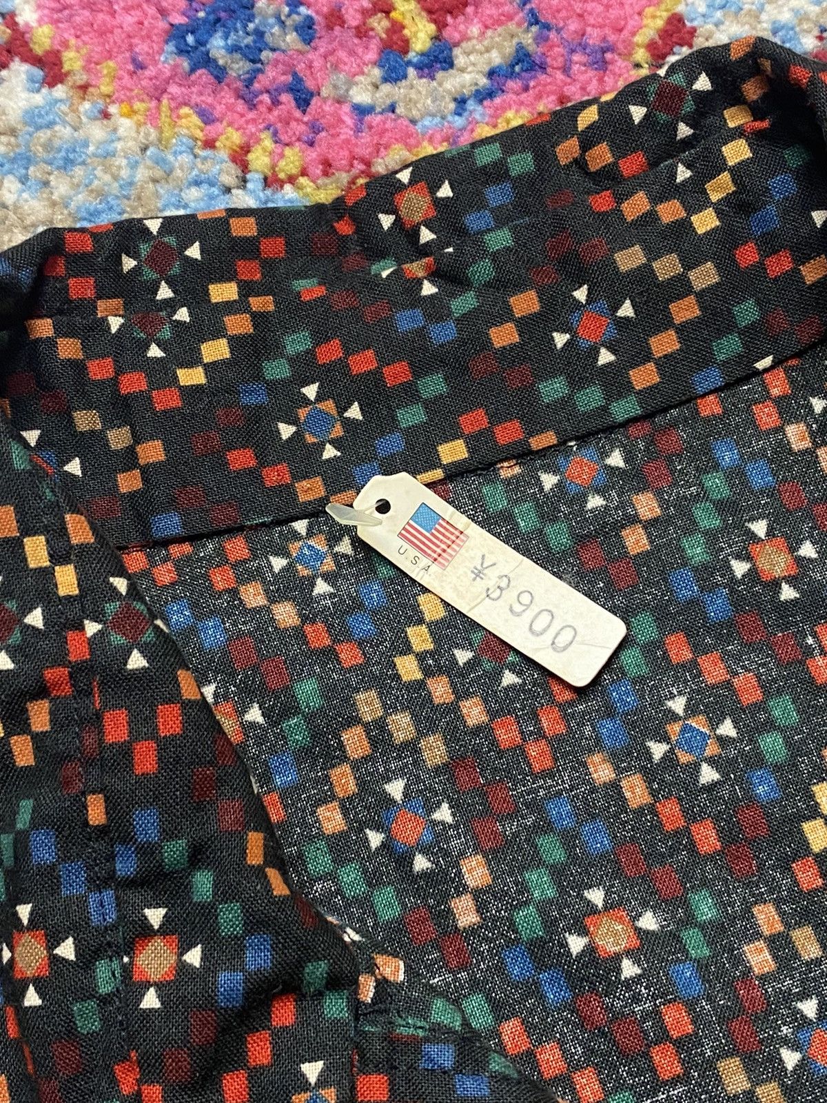 Japanese Brand × Vintage CLASSIC WESTERN COWBOY STYLE FLANNELS STONE STUDS SHIRTS Size US L / EU 52-54 / 3 - 6 Thumbnail
