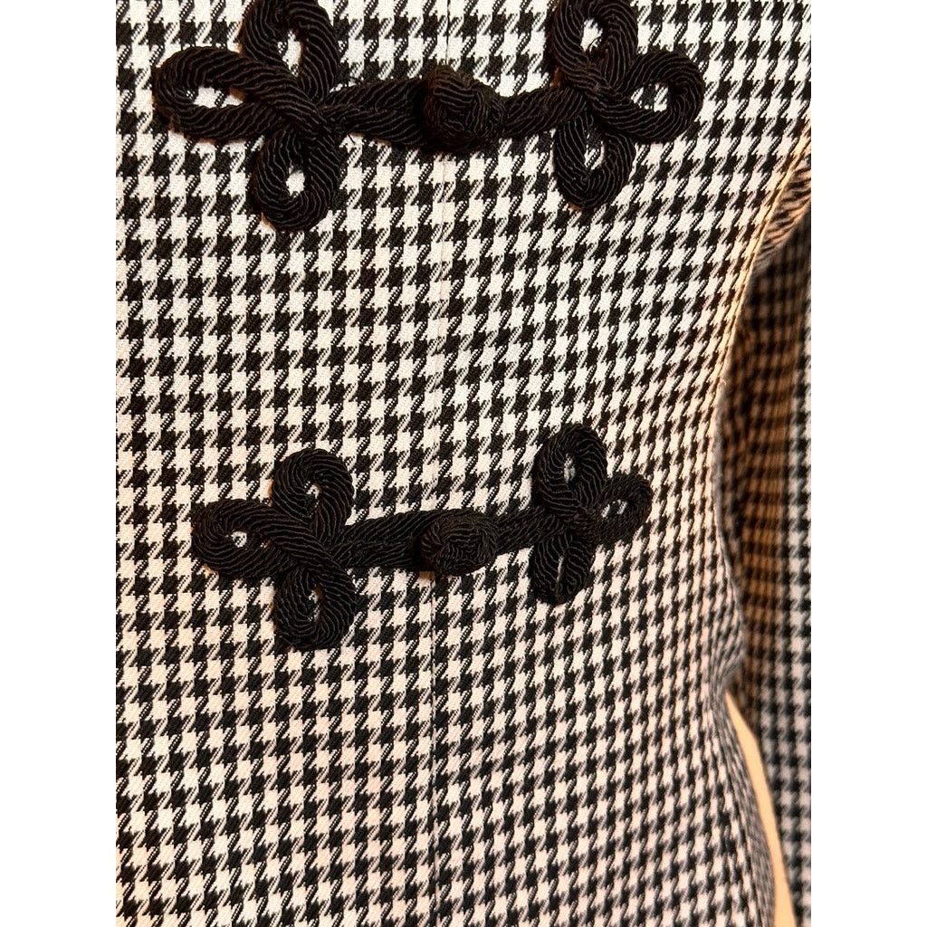 Other Vintage Houndstooth Dress from Positive Attitude Size M / US 6-8 / IT 42-44 - 3 Thumbnail