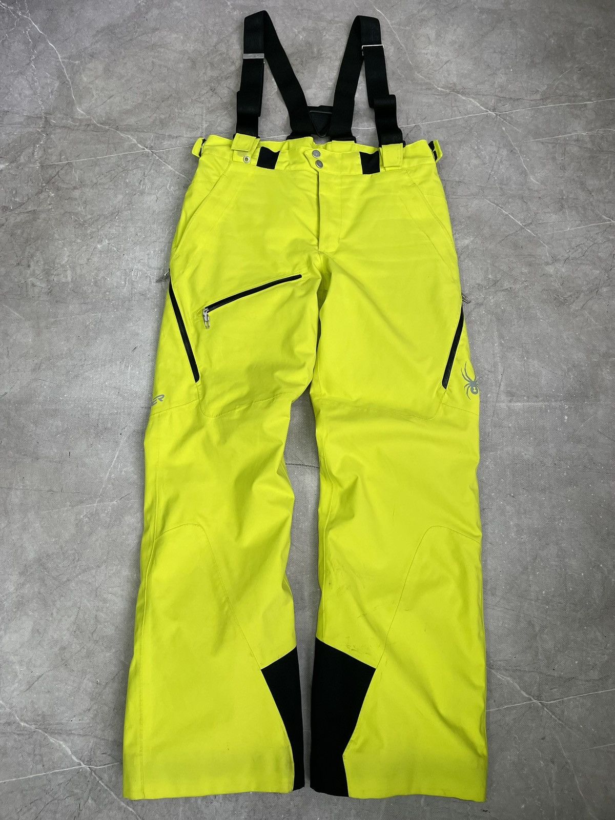 Spyder Spyder Propulsion Snowboard Ski Yellow Pants Winterwear Size US 34 / EU 50 - 1 Thumbnail