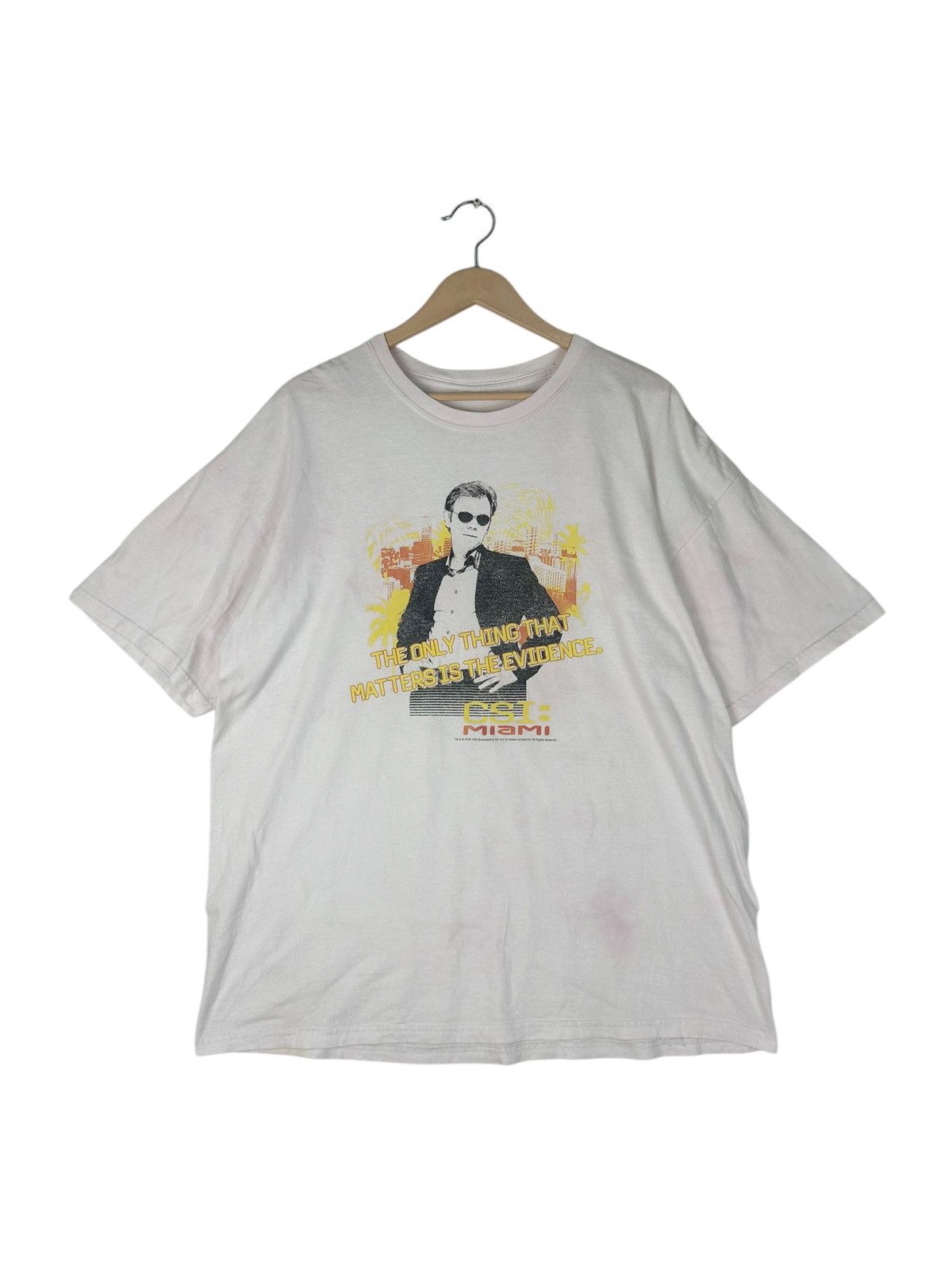 Vintage Vintage Y2K CSI Miami Promo Tees/ Crime TV Series Size US XL / EU 56 / 4 - 1 Thumbnail