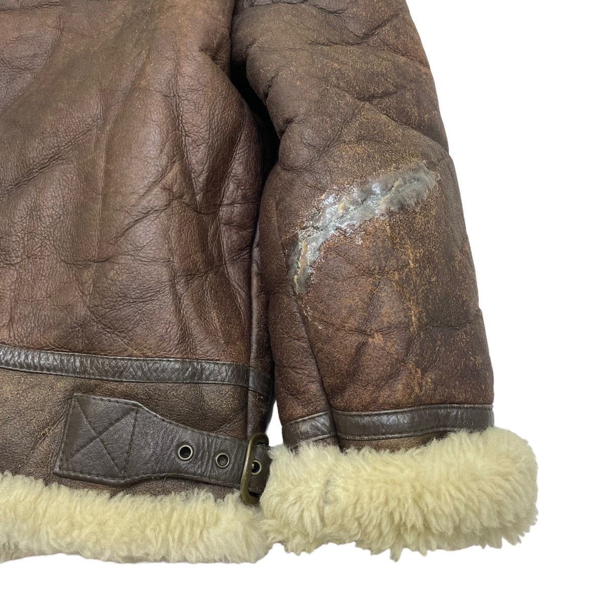 Other 🔥Vintage West Cost B3 Shearling Double Collar Size US M / EU 48-50 / 2 - 6 Thumbnail