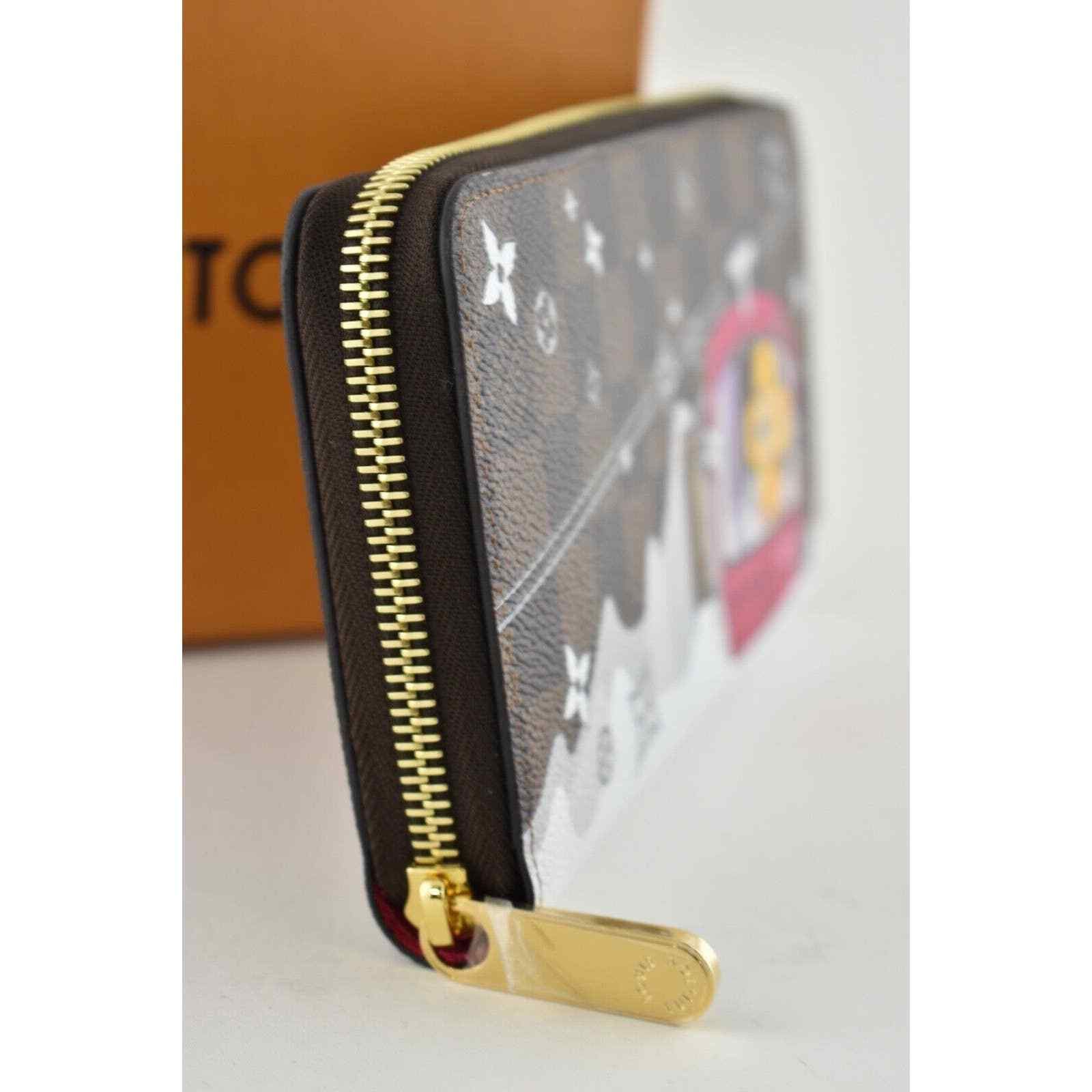 Louis Vuitton Louis Vuitton Brown Damier Ebene Zippy Coin Purse Wallet Size ONE SIZE - 5 Thumbnail
