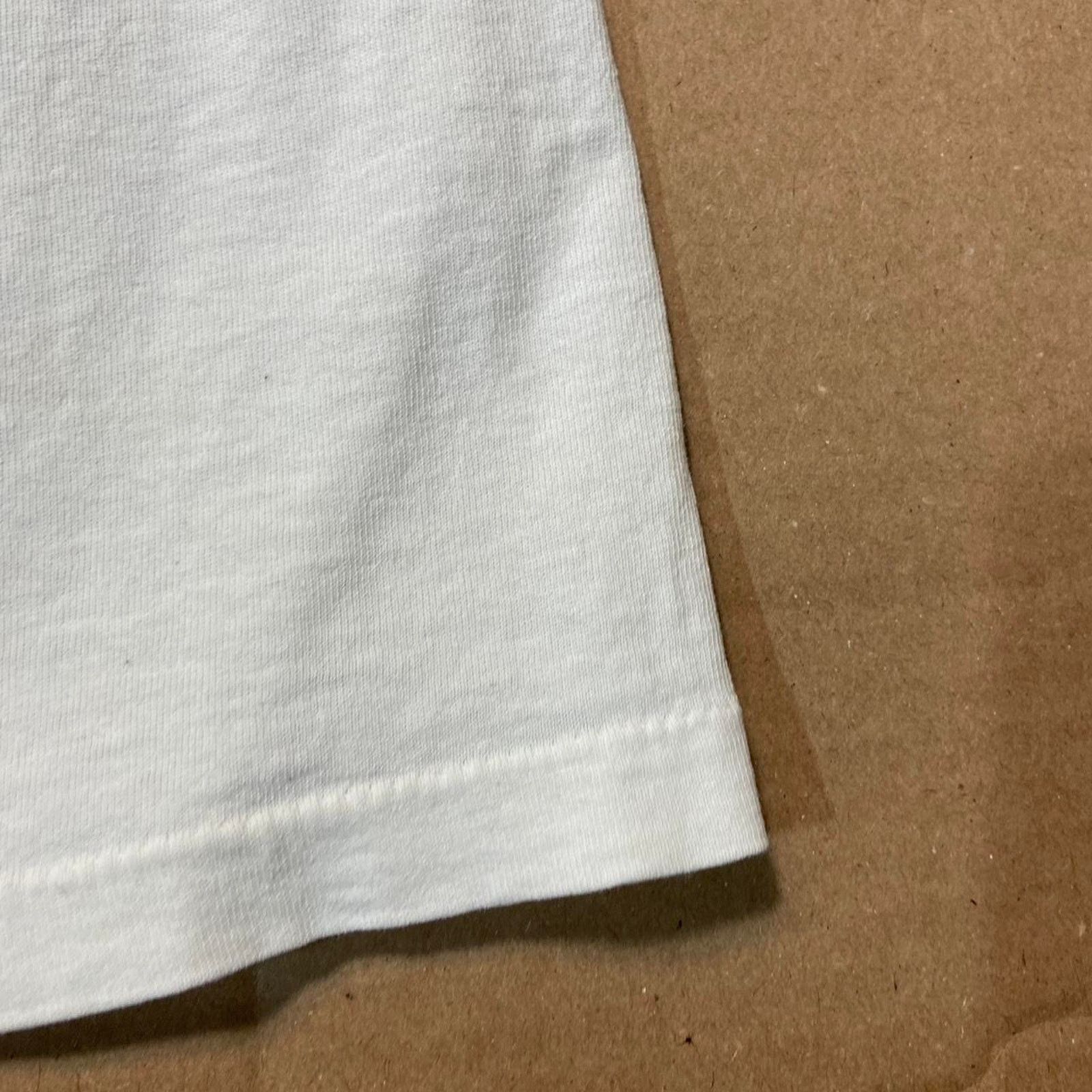 Lee 90s garfield white tee shirt Size US L / EU 52-54 / 3 - 3 Thumbnail